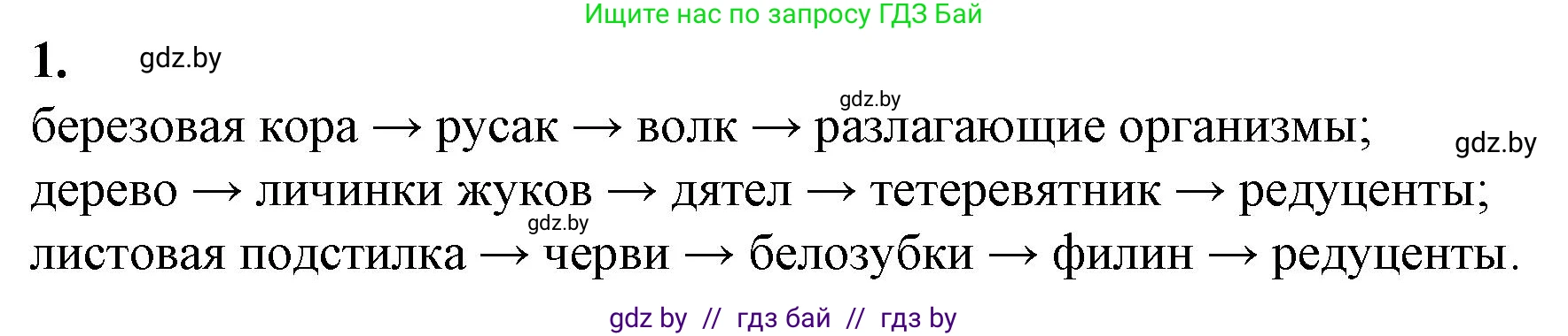 Биология, 10 класс рабочая тетрадь, авторы: Маглыш Сабина Степановна, Кравченко Вячеслав Анатольевич, издательство Аверсэв, Минск, 2021, страница 98, номер 1, Решение