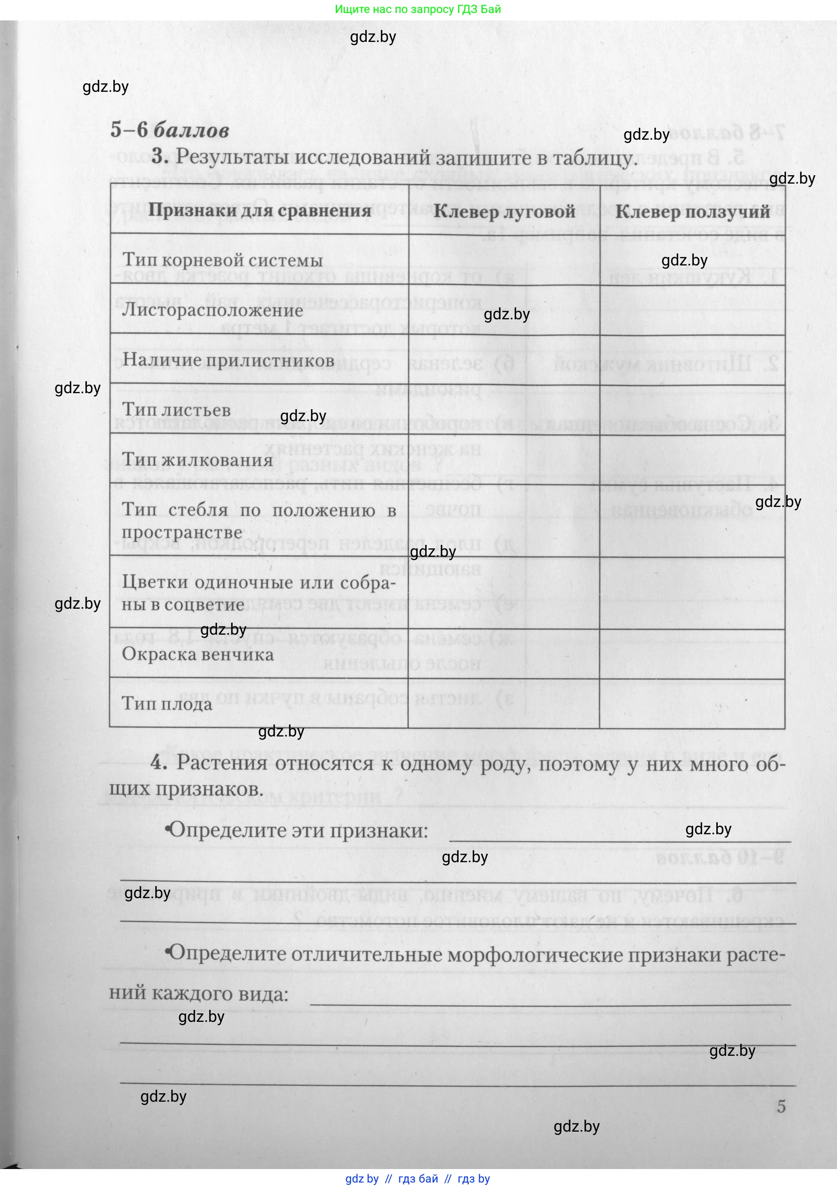 Биология, 10 класс тетрадь для лабораторных, практических работ и экскурсий, автор: Новик Ирина Михайловна, издательство Сэр-Вит, Минск, 2020, салатового цвета, страница 5