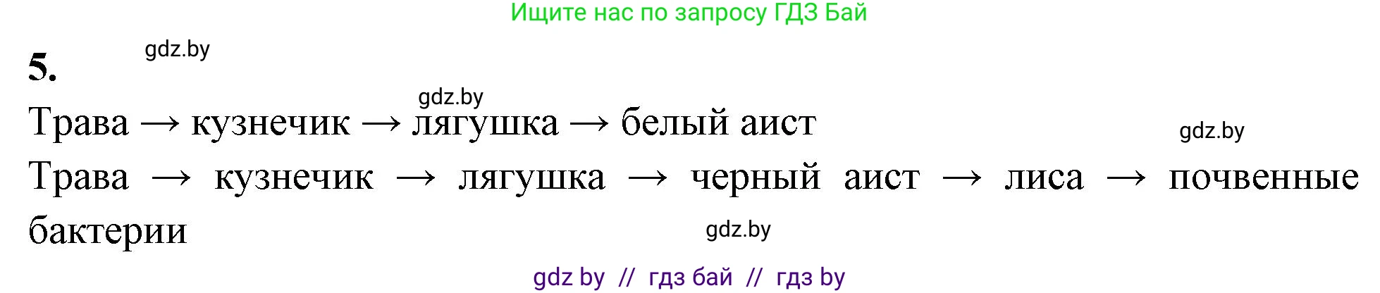 Биология, 10 класс тетрадь для лабораторных, практических работ и экскурсий, автор: Новик Ирина Михайловна, издательство Сэр-Вит, Минск, 2020, салатового цвета, страница 15, номер 5, Решение