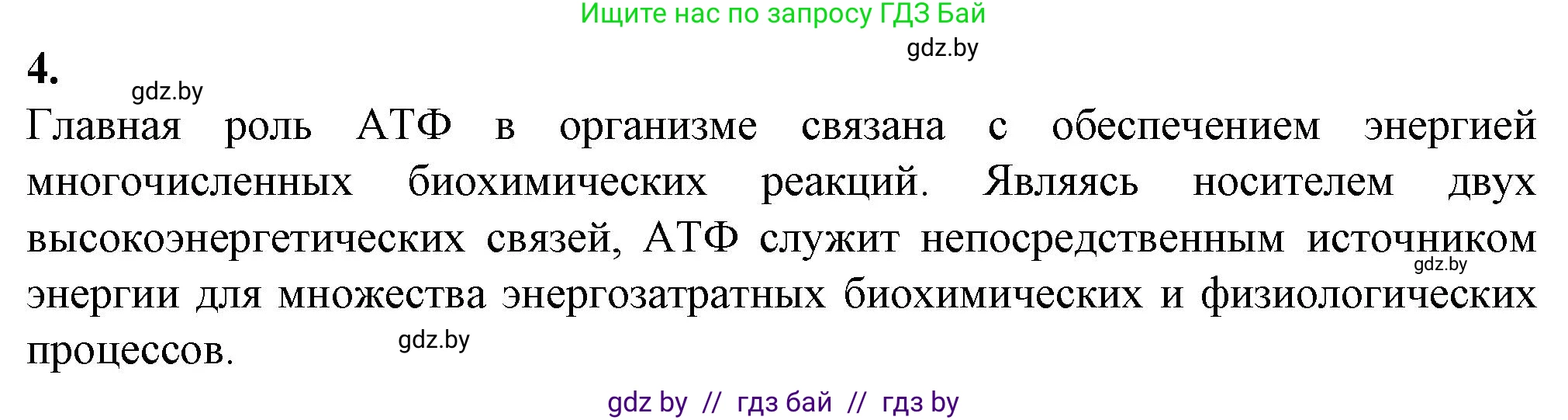 Биология, 11 класс рабочая тетрадь, авторы: Дашков Максим Леонидович, Головач Алексей Михайлович, издательство Аверсэв, Минск, 2021, жёлтого цвета, страница 19, номер 4, Решение