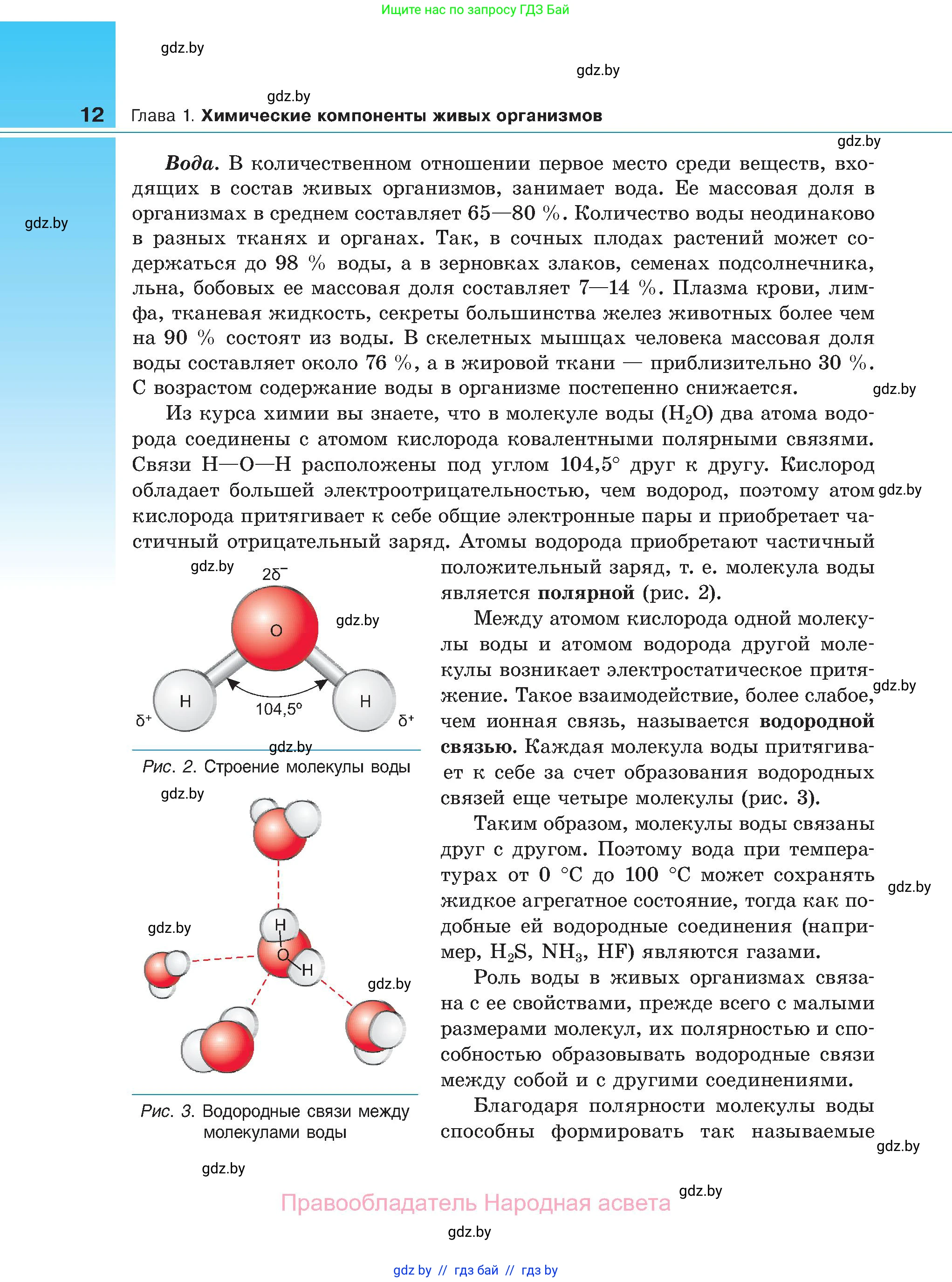 Биология, 11 класс Учебник, авторы: Дашков Максим Леонидович, Песнякевич Александр Георгиевич, Головач Алексей Михайлович, издательство Народная асвета, Минск, 2021, голубого цвета, страница 12