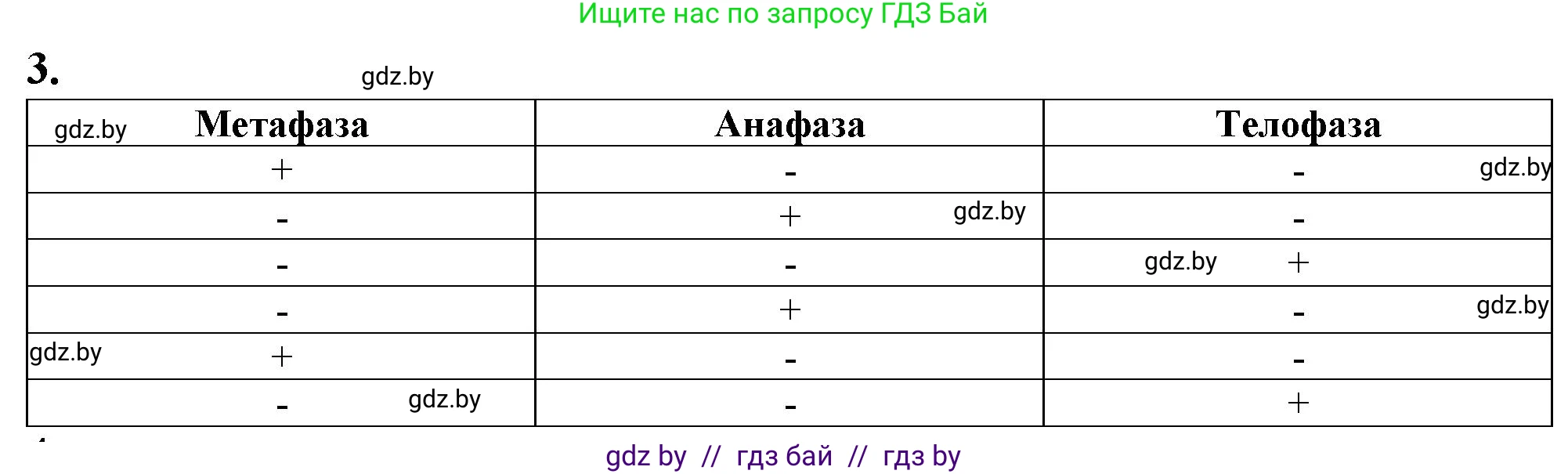 Биология, 11 класс Тетрадь для лабораторных и практических работ, автор: Хруцкая Тамара Викторовна, издательство Аверсэв, Минск, 2021, жёлтого цвета, страница 33, номер 3, Решение
