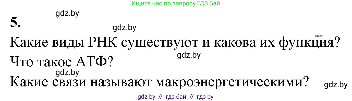Биология, 11 класс рабочая тетрадь, автор: Хруцкая Тамара Викторовна, издательство Аверсэв, Минск, 2021, зелёного цвета, страница 17, номер 5, Решение