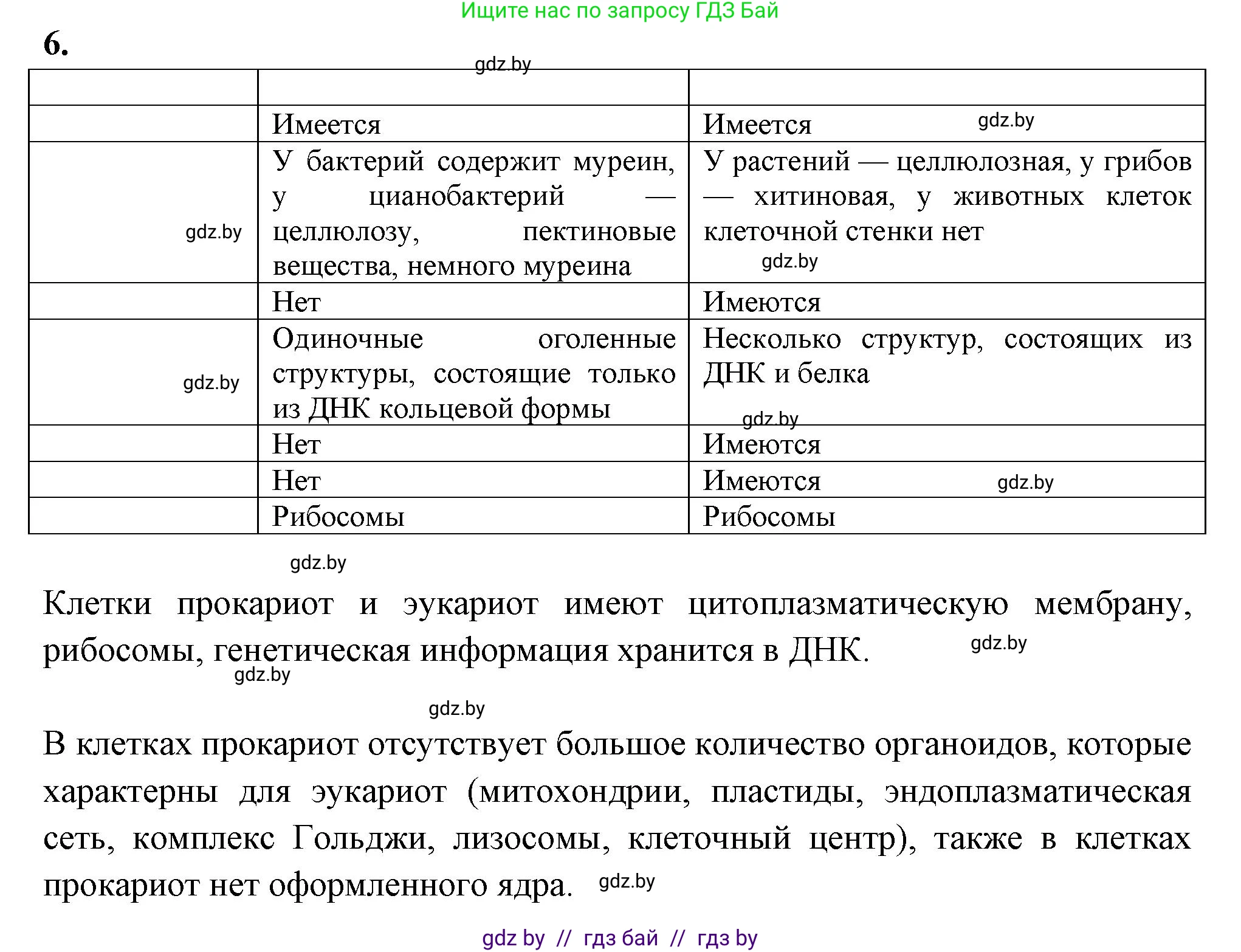 Биология, 11 класс рабочая тетрадь, автор: Хруцкая Тамара Викторовна, издательство Аверсэв, Минск, 2021, зелёного цвета, страница 30, номер 6, Решение