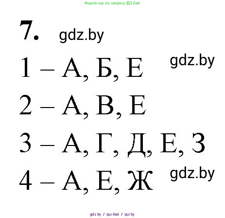 Биология, 11 класс рабочая тетрадь, автор: Хруцкая Тамара Викторовна, издательство Аверсэв, Минск, 2021, зелёного цвета, страница 31, номер 7, Решение