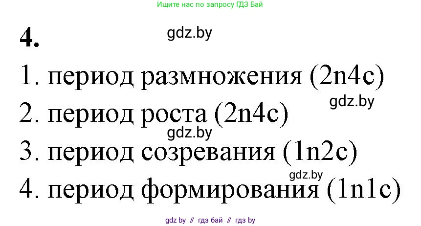 Биология, 11 класс рабочая тетрадь, автор: Хруцкая Тамара Викторовна, издательство Аверсэв, Минск, 2021, зелёного цвета, страница 38, номер 4, Решение
