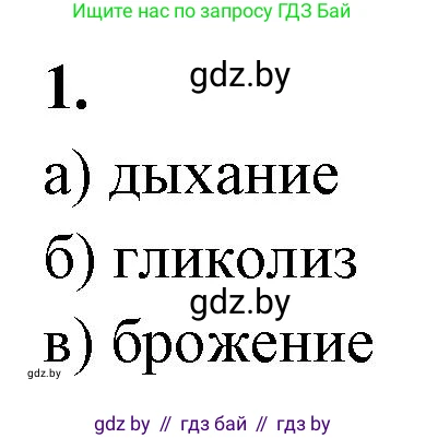 Биология, 11 класс рабочая тетрадь, автор: Хруцкая Тамара Викторовна, издательство Аверсэв, Минск, 2021, зелёного цвета, страница 40, номер 1, Решение