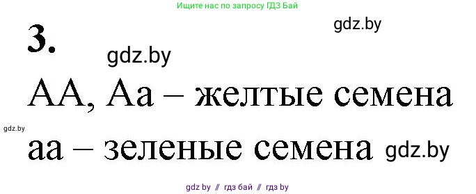 Биология, 11 класс рабочая тетрадь, автор: Хруцкая Тамара Викторовна, издательство Аверсэв, Минск, 2021, зелёного цвета, страница 58, номер 3, Решение