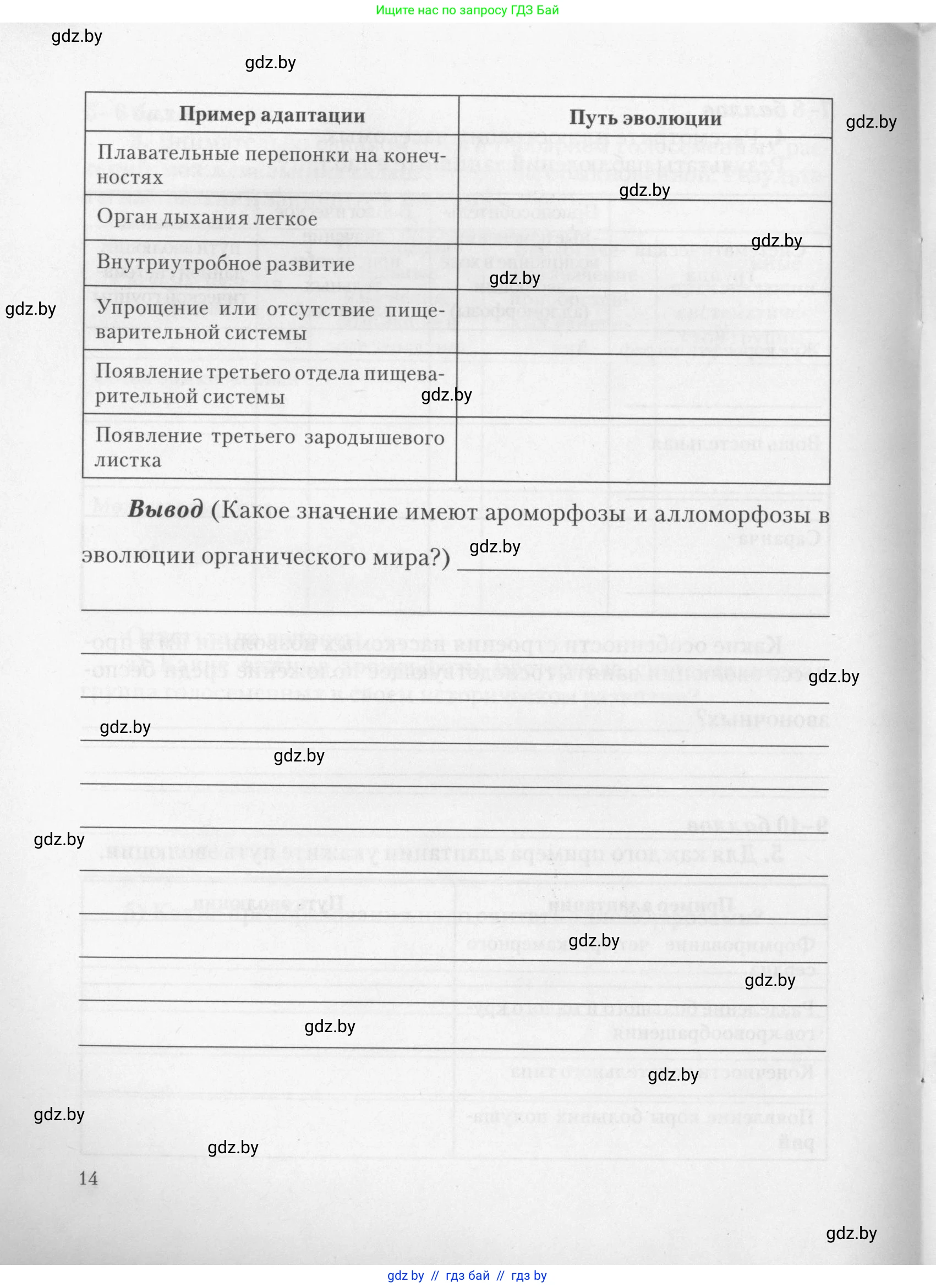 Биология, 11 класс тетрадь для практических и лабораторных работ, экскурсий, автор: Новик Ирина Михайловна, издательство Сэр-Вит, Минск, 2019, розового цвета, страница 14