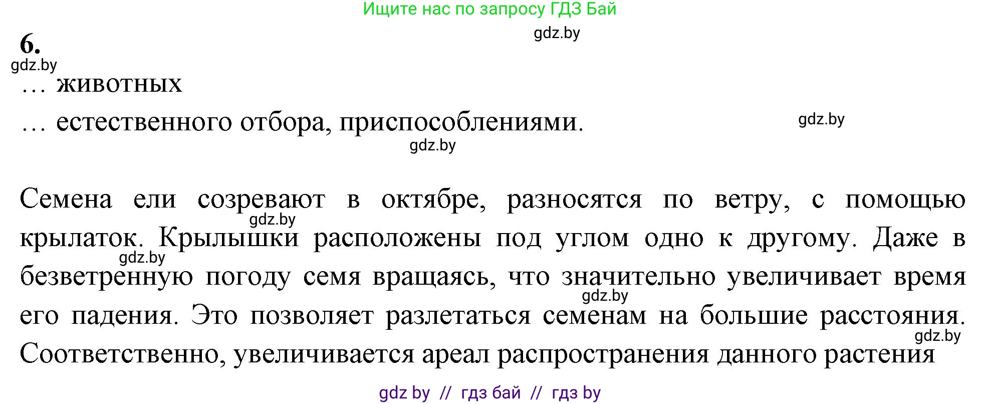 Биология, 11 класс тетрадь для практических и лабораторных работ, экскурсий, автор: Новик Ирина Михайловна, издательство Сэр-Вит, Минск, 2019, розового цвета, страница 30, номер 6, Решение