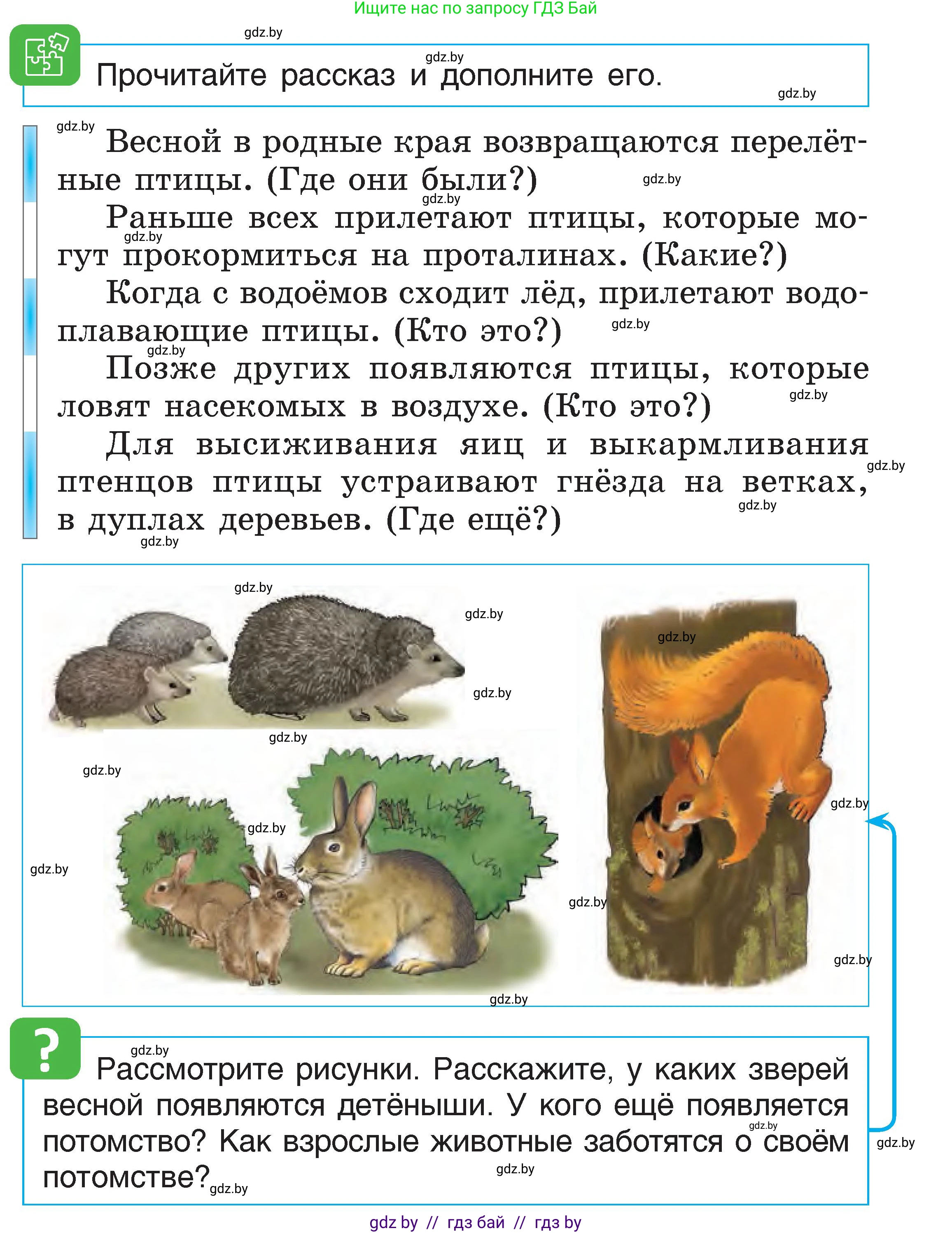 Человек и мир, 1 класс Учебник, авторы: Трафимова Галина Владимировна, Трафимов Сергей Анатольевич, издательство Национальный институт образования, Минск, 2023, салатового цвета, страница 69, Условие