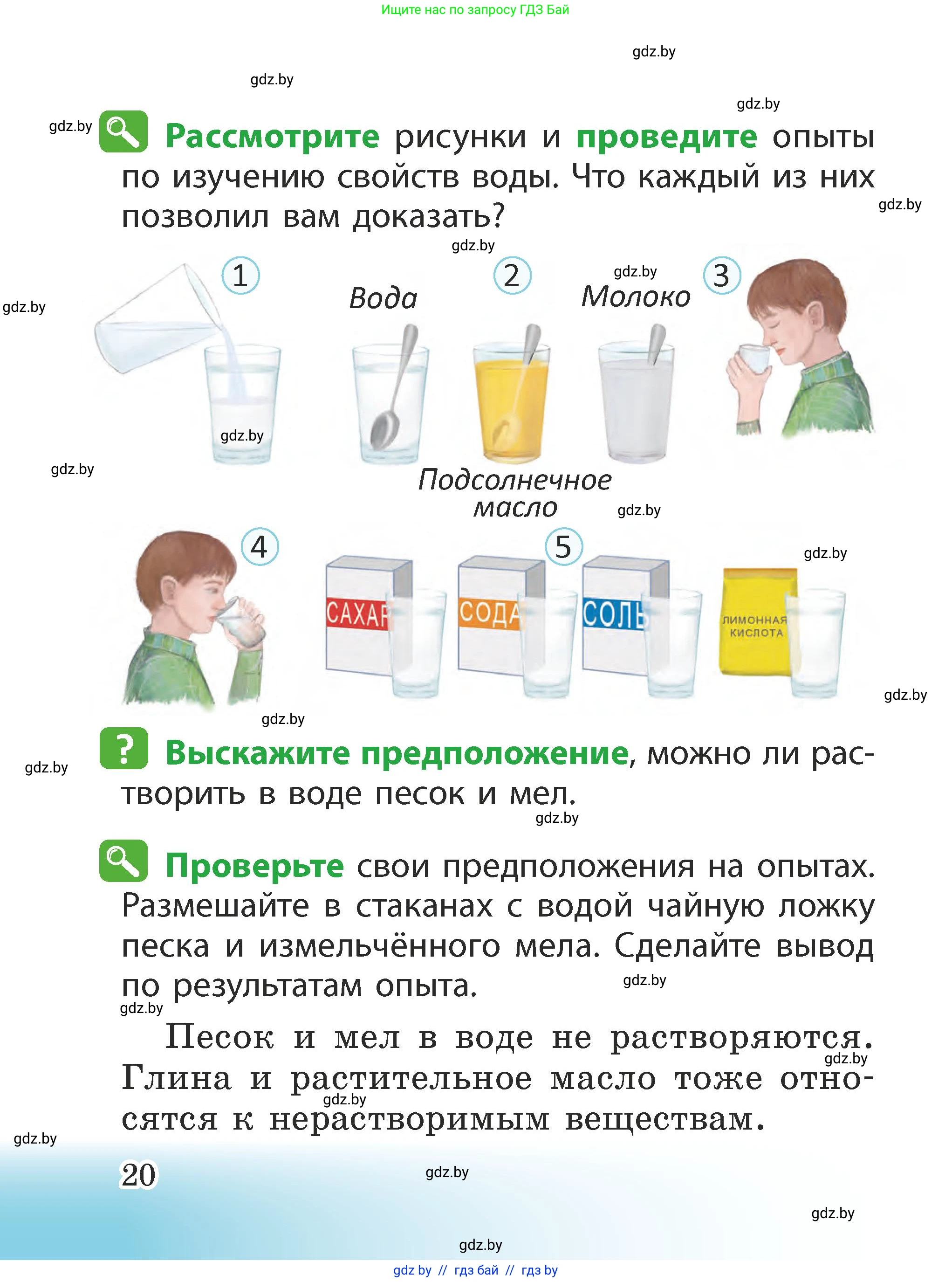 Человек и мир, 2 класс Учебник, авторы: Трафимова Галина Владимировна, Трафимов Сергей Анатольевич, издательство Академия образования, Минск, 2024, страница 20
