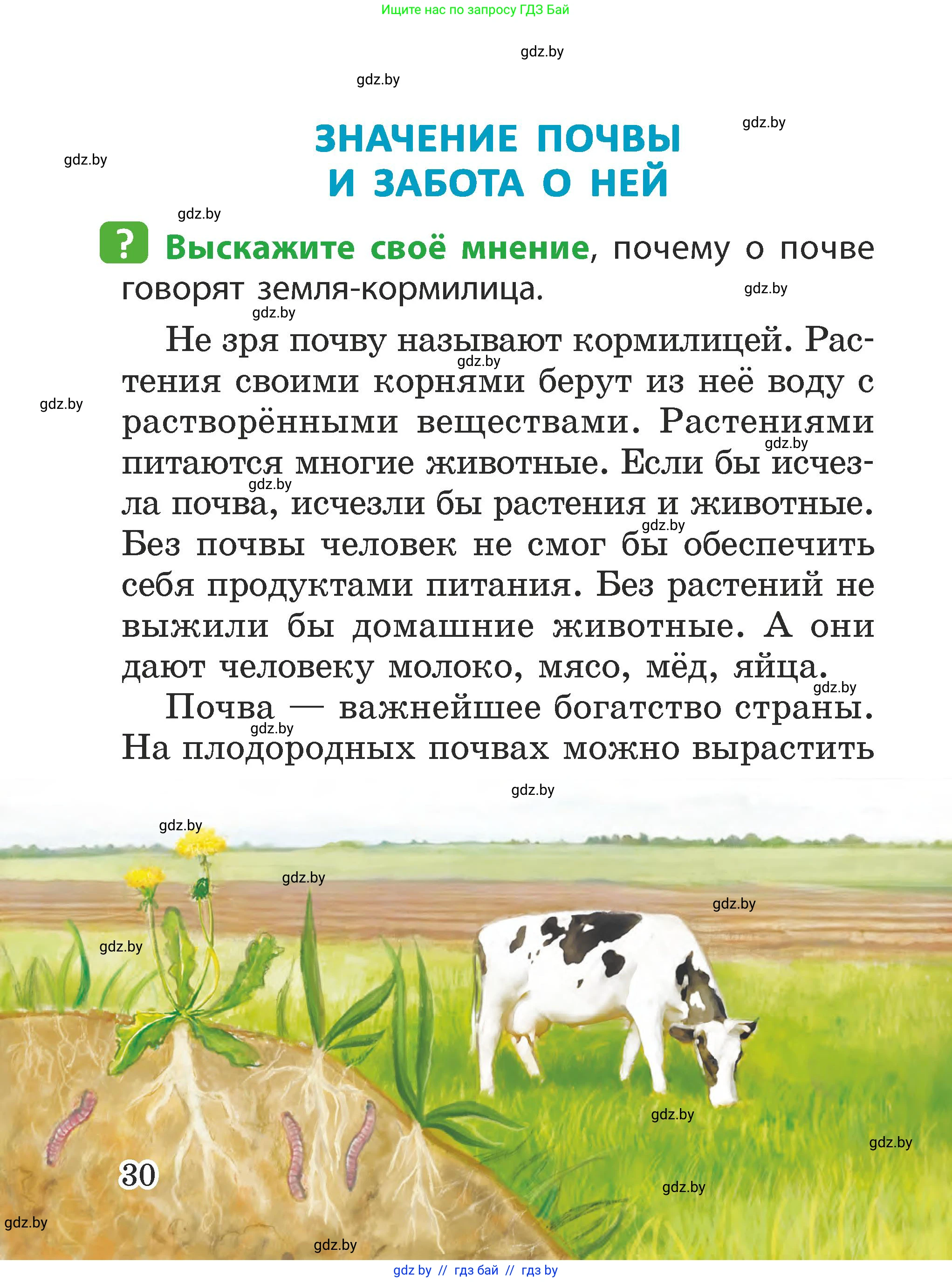 Человек и мир, 2 класс Учебник, авторы: Трафимова Галина Владимировна, Трафимов Сергей Анатольевич, издательство Академия образования, Минск, 2024, страница 30