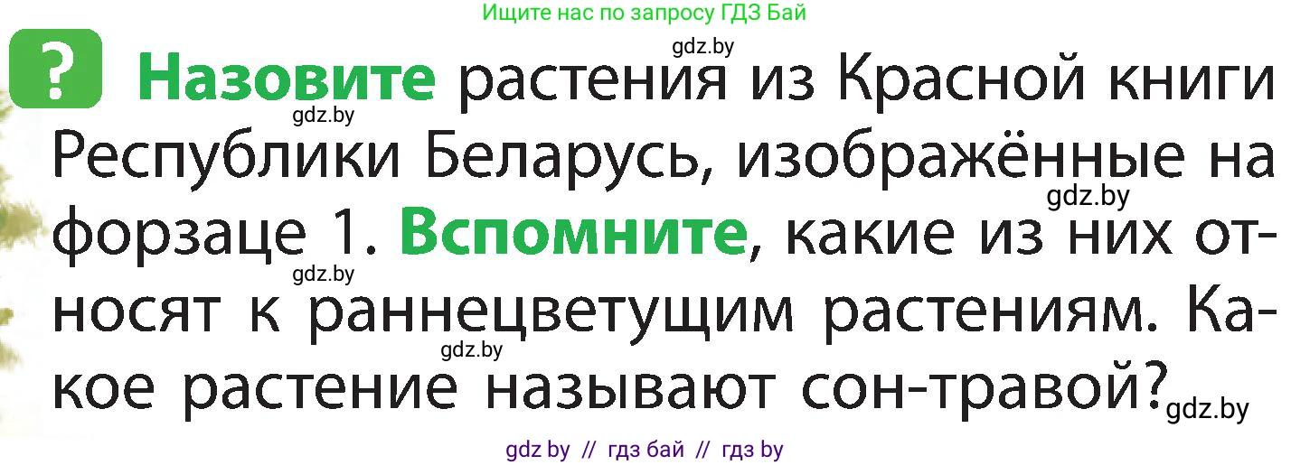 Человек и мир, 2 класс Учебник, авторы: Трафимова Галина Владимировна, Трафимов Сергей Анатольевич, издательство Академия образования, Минск, 2024, страница 62, номер 3, Условие