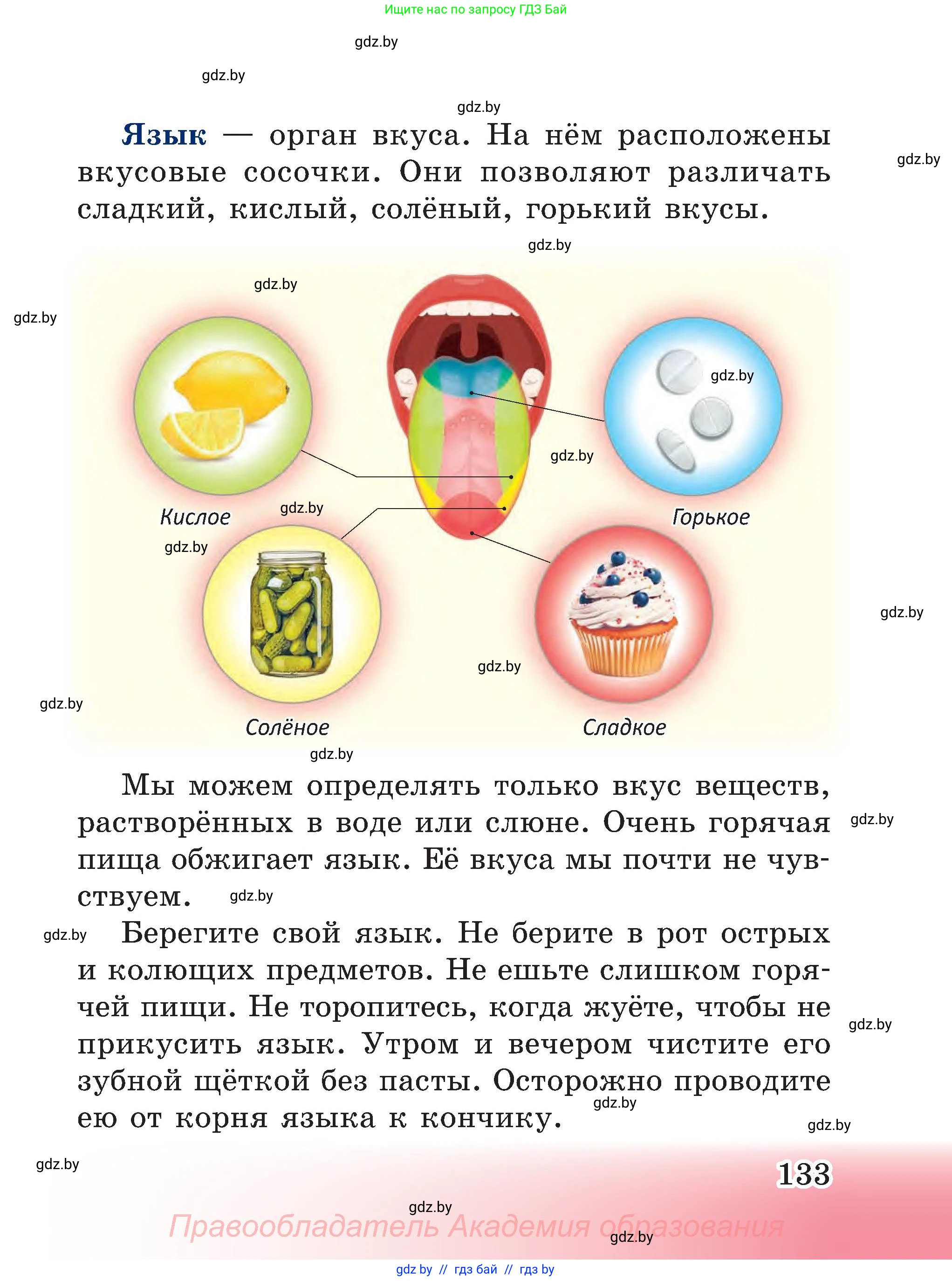 Человек и мир, 3 класс Учебник, авторы: Трафимова Галина Владимировна, Трафимов Сергей Анатольевич, издательство Академия образования, Минск, 2025, голубого цвета, страница 133