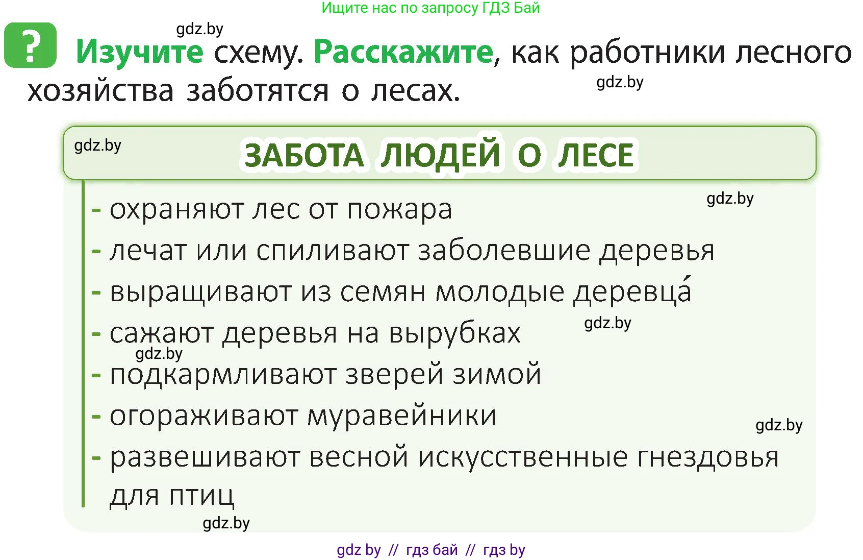 Человек и мир, 3 класс Учебник, авторы: Трафимова Галина Владимировна, Трафимов Сергей Анатольевич, издательство Академия образования, Минск, 2025, голубого цвета, страница 45, Условие