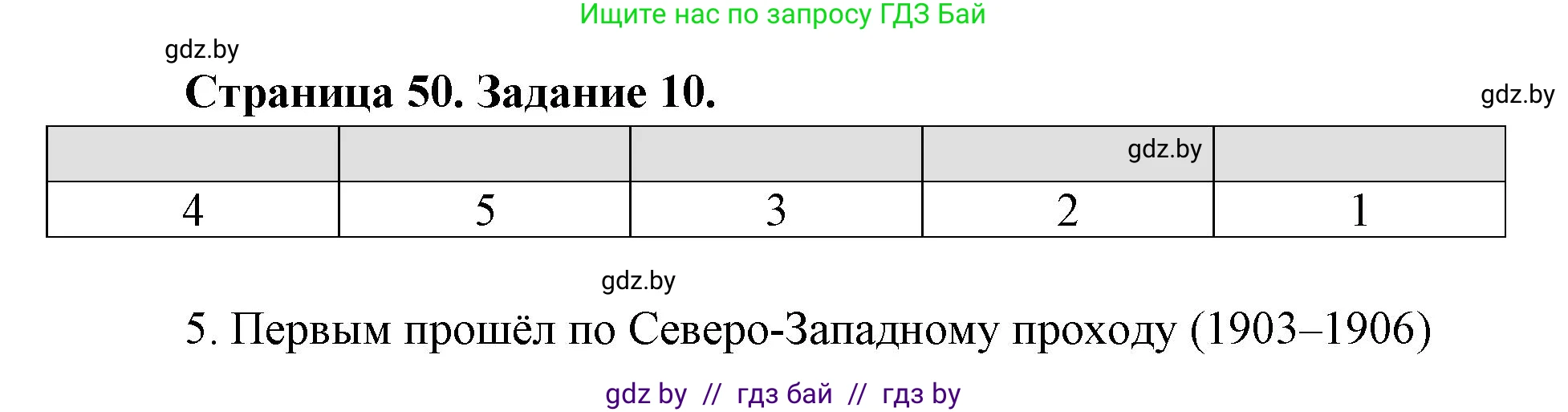 Человек и мир, 5 класс Практикум, авторы: Кольмакова Елена Генадьевна, Сарычева Ольга Владимировна, издательство Аверсэв, Минск, 2022, голубого цвета, страница 50, номер 10, Решение
