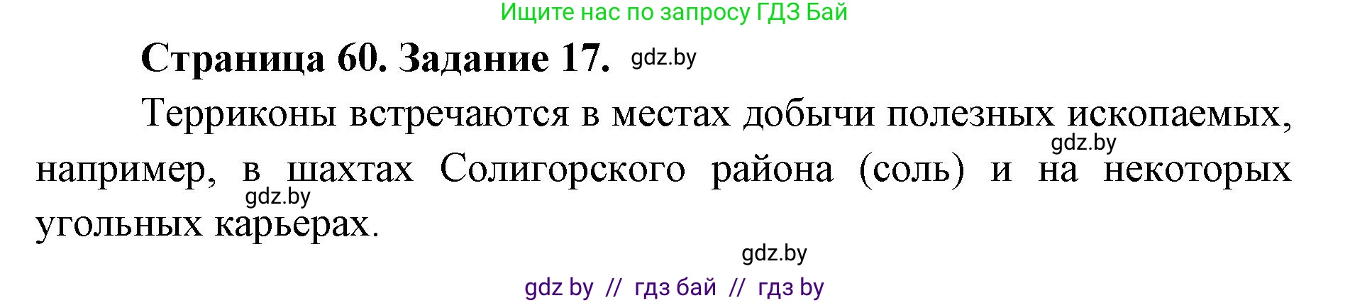 Человек и мир, 5 класс Практикум, авторы: Кольмакова Елена Генадьевна, Сарычева Ольга Владимировна, издательство Аверсэв, Минск, 2022, голубого цвета, страница 60, номер 17, Решение