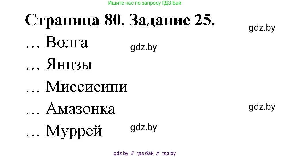 Человек и мир, 5 класс Практикум, авторы: Кольмакова Елена Генадьевна, Сарычева Ольга Владимировна, издательство Аверсэв, Минск, 2022, голубого цвета, страница 80, номер 25, Решение