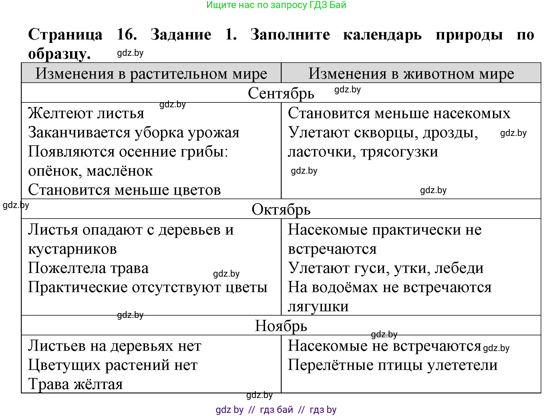 Человек и мир, 5 класс рабочая тетрадь, авторы: Лопух Пётр Степанович, Шкель Людмила Валерьевна, издательство Аверсэв, Минск, 2022, страница 16, номер 1, Решение