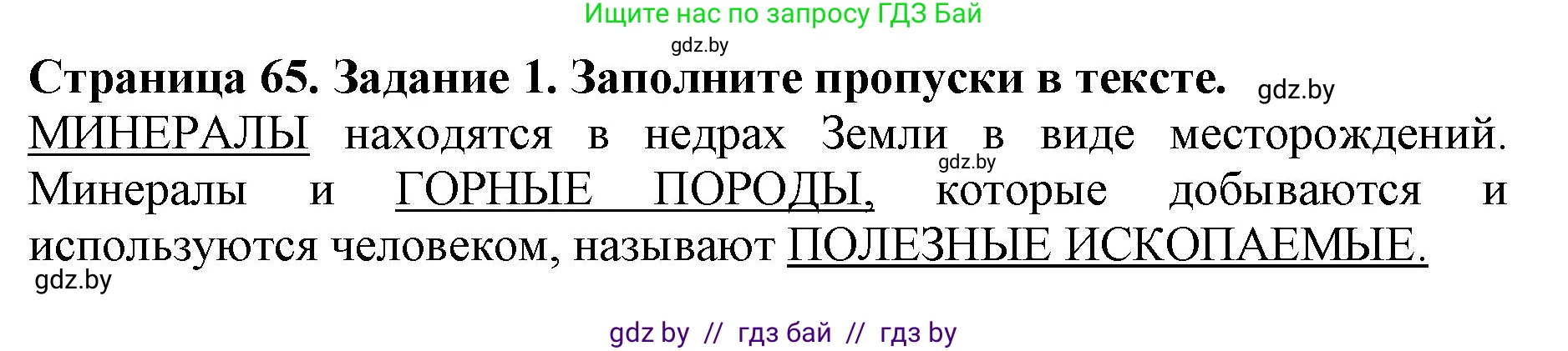 Человек и мир, 5 класс рабочая тетрадь, авторы: Лопух Пётр Степанович, Шкель Людмила Валерьевна, издательство Аверсэв, Минск, 2022, страница 65, номер 2, Решение