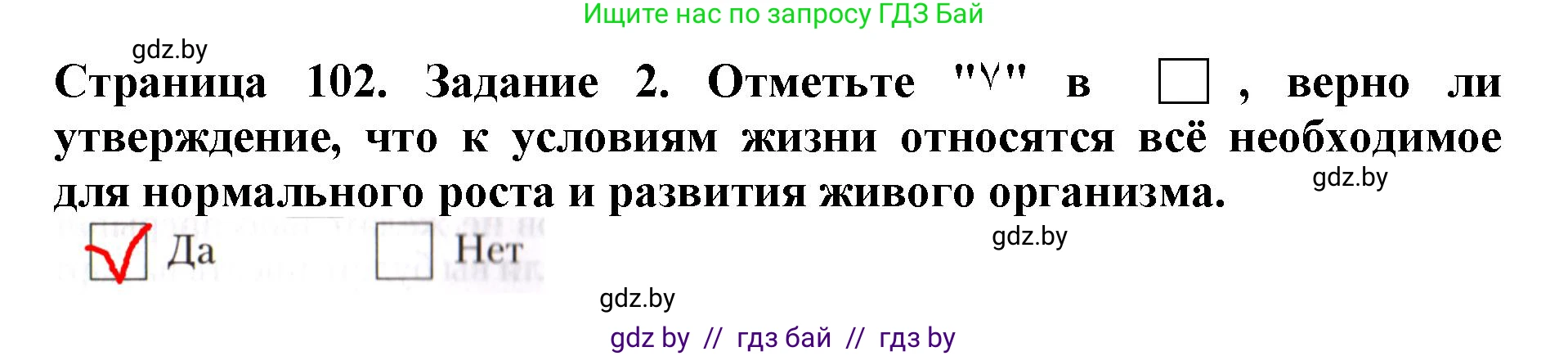 Человек и мир, 5 класс рабочая тетрадь, авторы: Лопух Пётр Степанович, Шкель Людмила Валерьевна, издательство Аверсэв, Минск, 2022, страница 102, номер 2, Решение