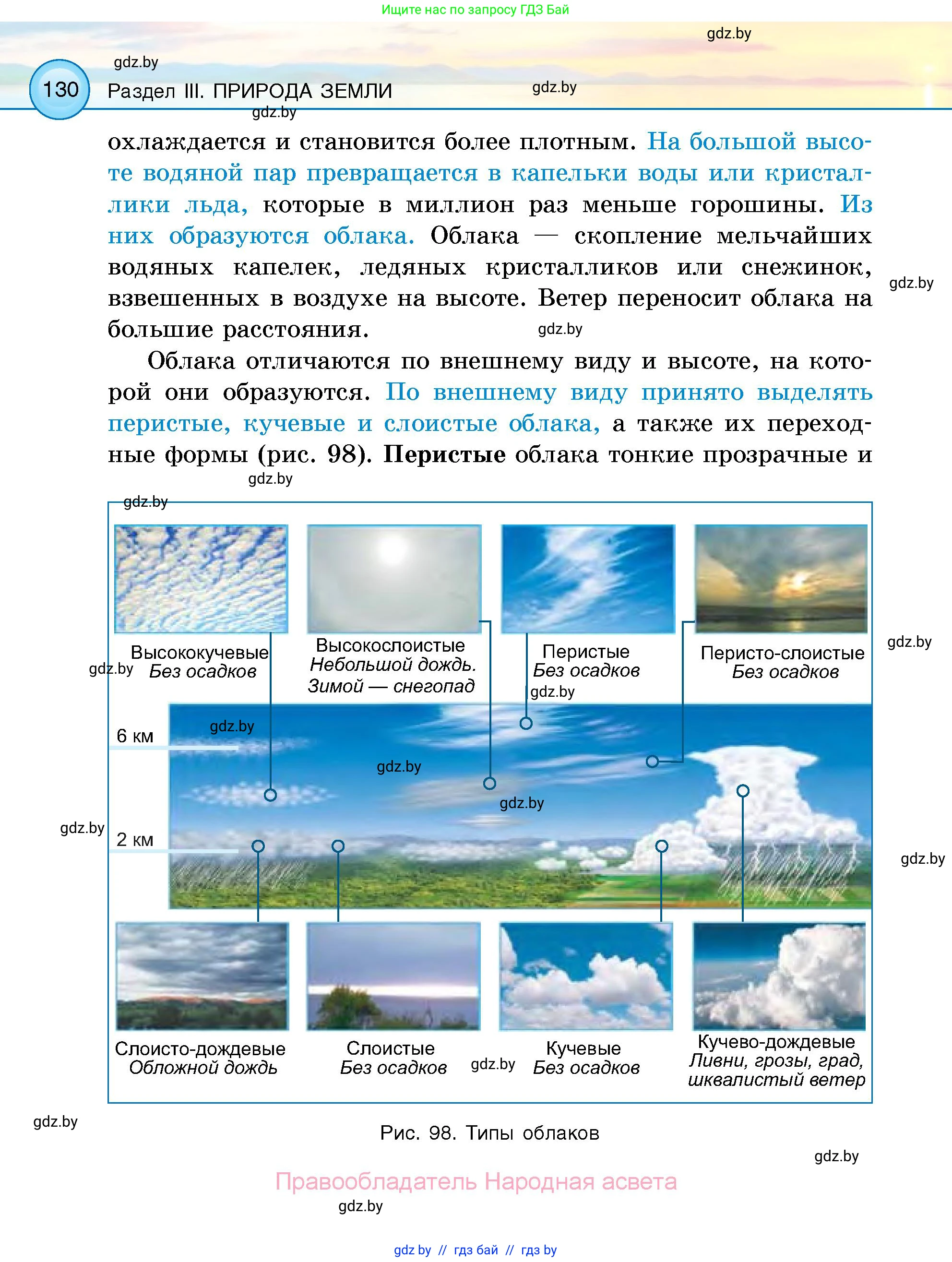 Человек и мир, 5 класс Учебник, авторы: Лопух Пётр Степанович, Сарычева Ольга Владимировна, Шкель Людмила Валерьевна, издательство Народная асвета, Минск, 2022, белого цвета, страница 130