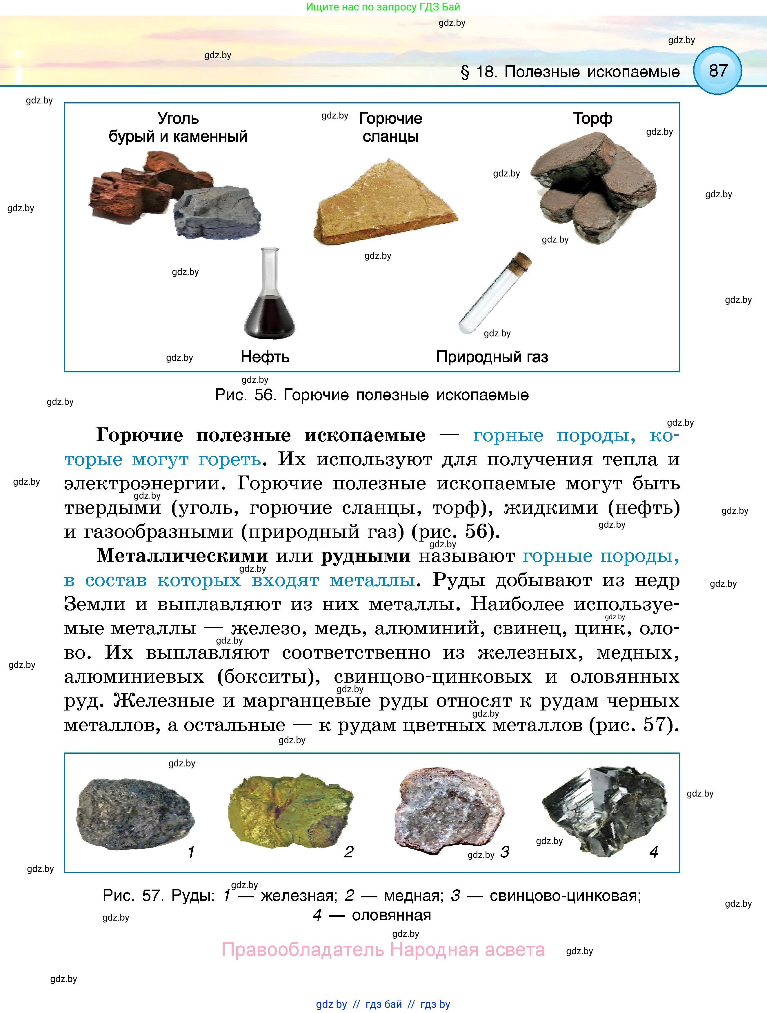 Человек и мир, 5 класс Учебник, авторы: Лопух Пётр Степанович, Сарычева Ольга Владимировна, Шкель Людмила Валерьевна, издательство Народная асвета, Минск, 2022, белого цвета, страница 87