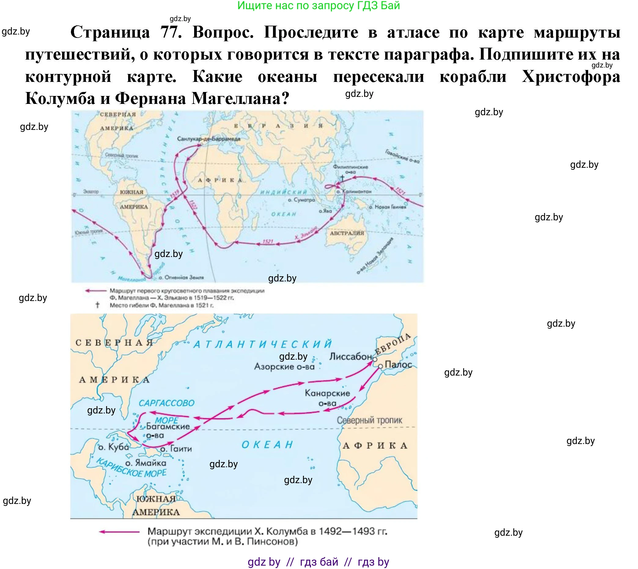 Человек и мир, 5 класс Учебник, авторы: Лопух Пётр Степанович, Сарычева Ольга Владимировна, Шкель Людмила Валерьевна, издательство Народная асвета, Минск, 2022, белого цвета, страница 77, Решение