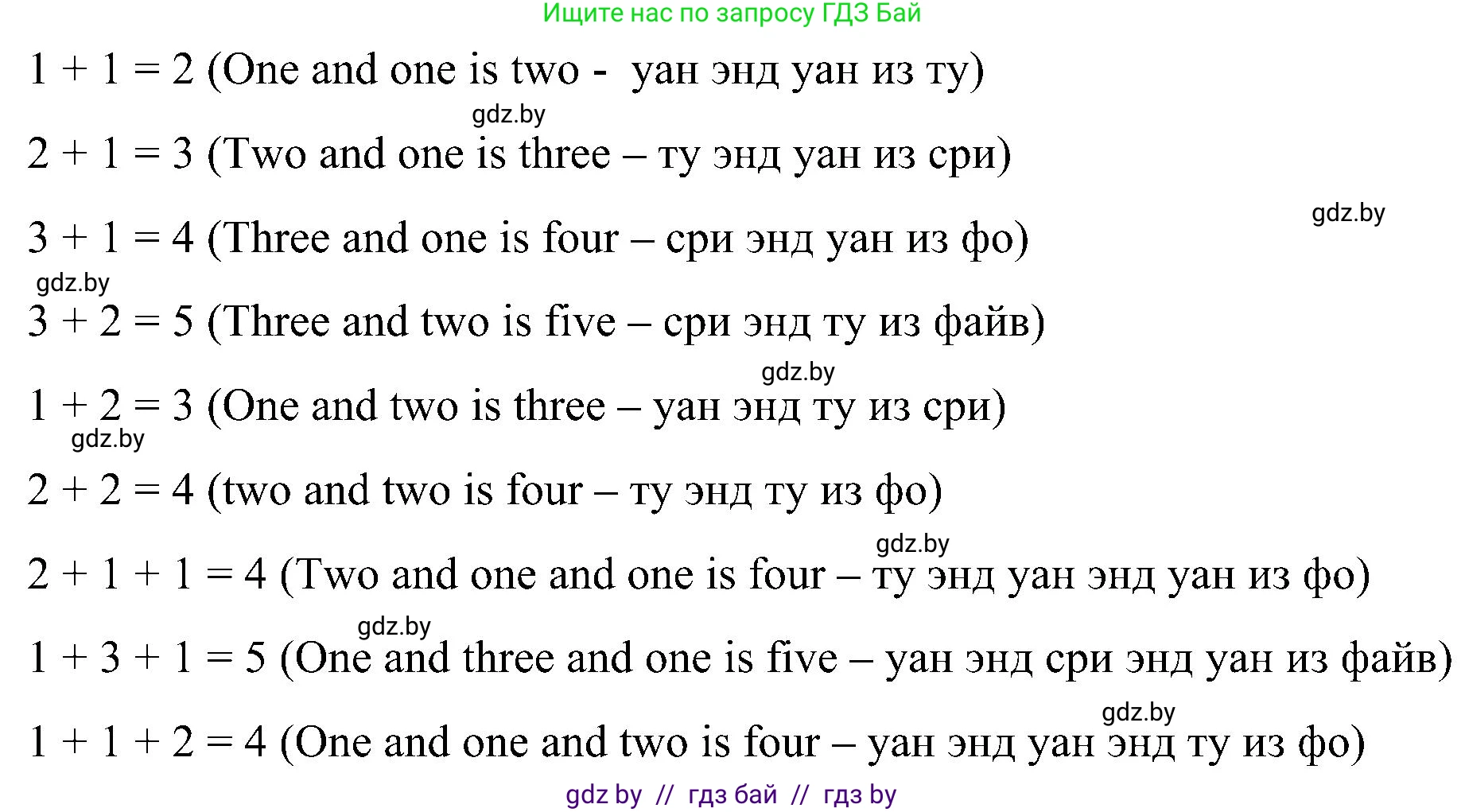 Английский язык (english), 3 класс практикум (activity book ), авторы: Лапицкая Людмила Михайловна (Lapitskaya Ludmila), Калишевич Алла Ивановна, Севрюкова Татьяна Юрьевна, Седунова Наталья Михайловна (Sedunova Natalia), издательство Аверсэв, Минск, 2023, зелёного цвета, Часть 1, страница 7, номер 3, Решение (продолжение 2)