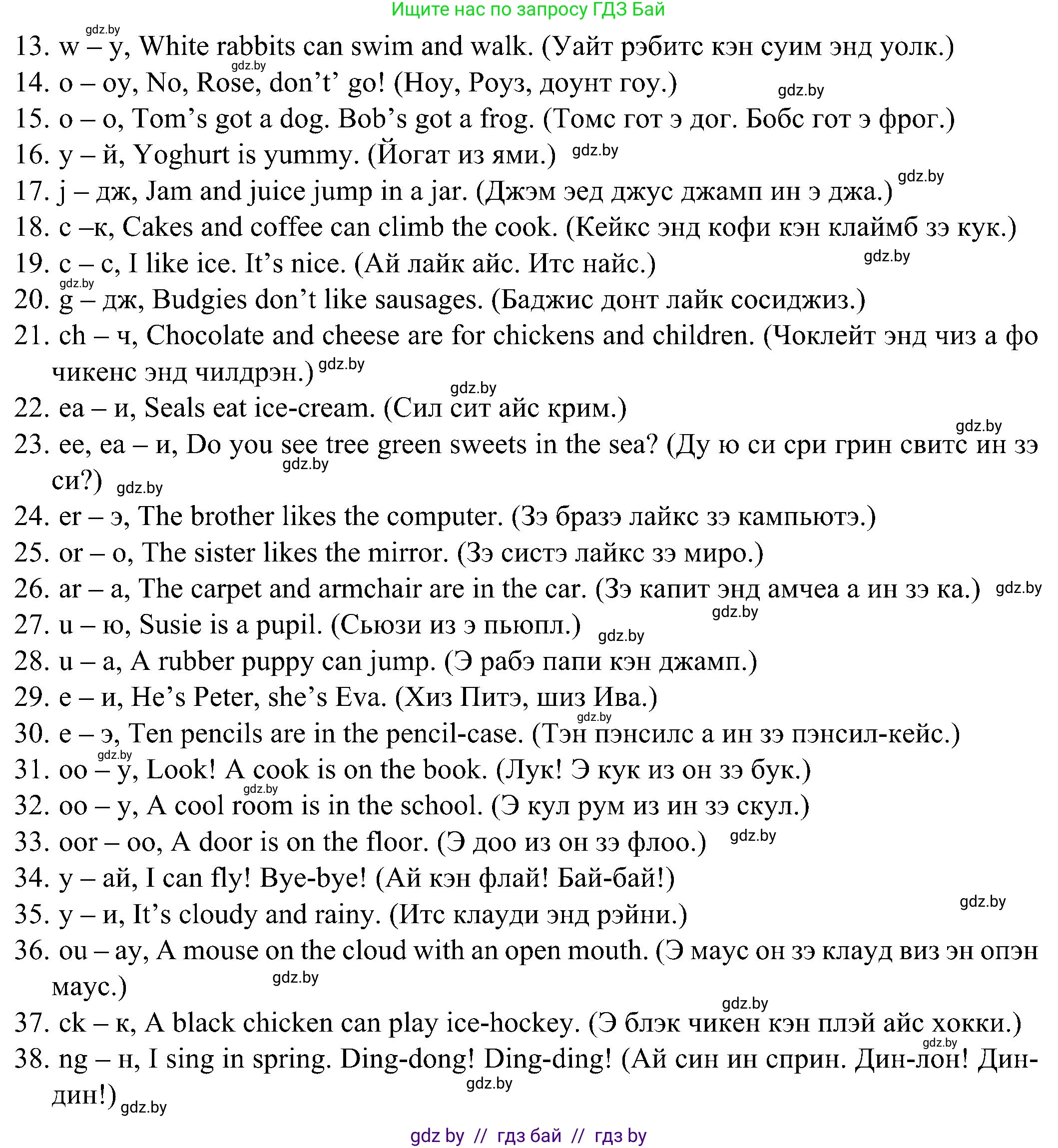 Английский язык (english), 3 класс практикум (activity book ), авторы: Лапицкая Людмила Михайловна (Lapitskaya Ludmila), Калишевич Алла Ивановна, Севрюкова Татьяна Юрьевна, Седунова Наталья Михайловна (Sedunova Natalia), издательство Аверсэв, Минск, 2023, зелёного цвета, Часть 2, страница 119, номер 3, Решение (продолжение 2)