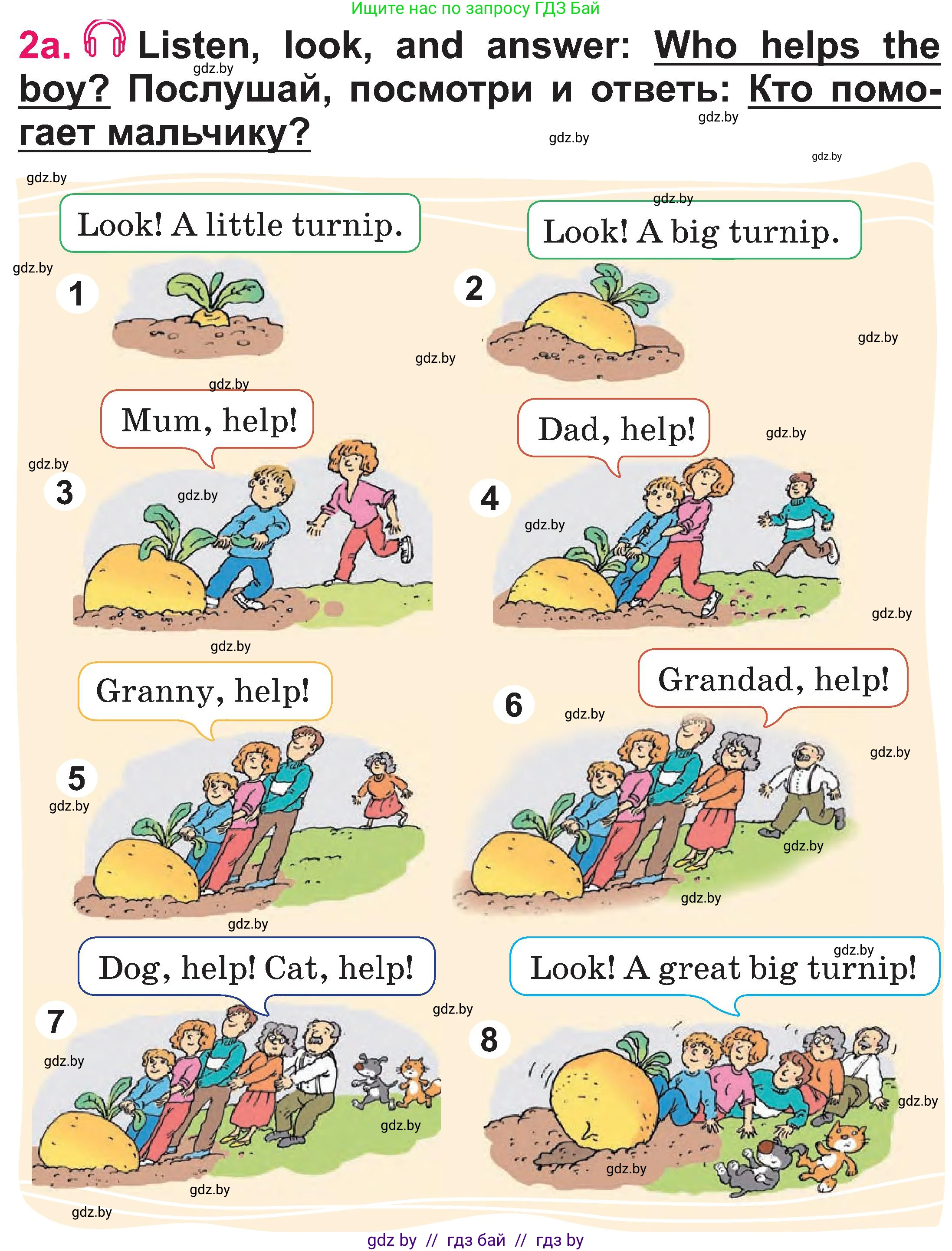 Английский язык (english), 3 класс Учебник, авторы: Лапицкая Людмила Михайловна (Lapitskaya Ludmila), Калишевич Алла Ивановна, Севрюкова Татьяна Юрьевна, Седунова Наталья Михайловна (Sedunova Natalia), издательство Вышэйшая школа, Минск, 2023, Часть 1, страница 34, номер 2, Условие