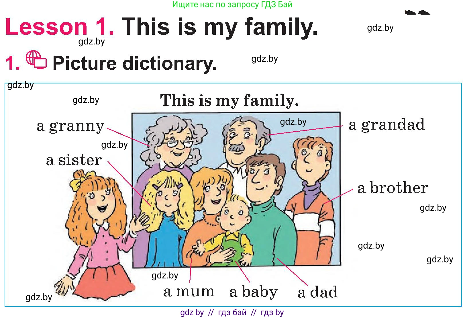 Английский язык (english), 3 класс Учебник, авторы: Лапицкая Людмила Михайловна (Lapitskaya Ludmila), Калишевич Алла Ивановна, Севрюкова Татьяна Юрьевна, Седунова Наталья Михайловна (Sedunova Natalia), издательство Вышэйшая школа, Минск, 2023, Часть 1, страница 68, номер 1, Условие