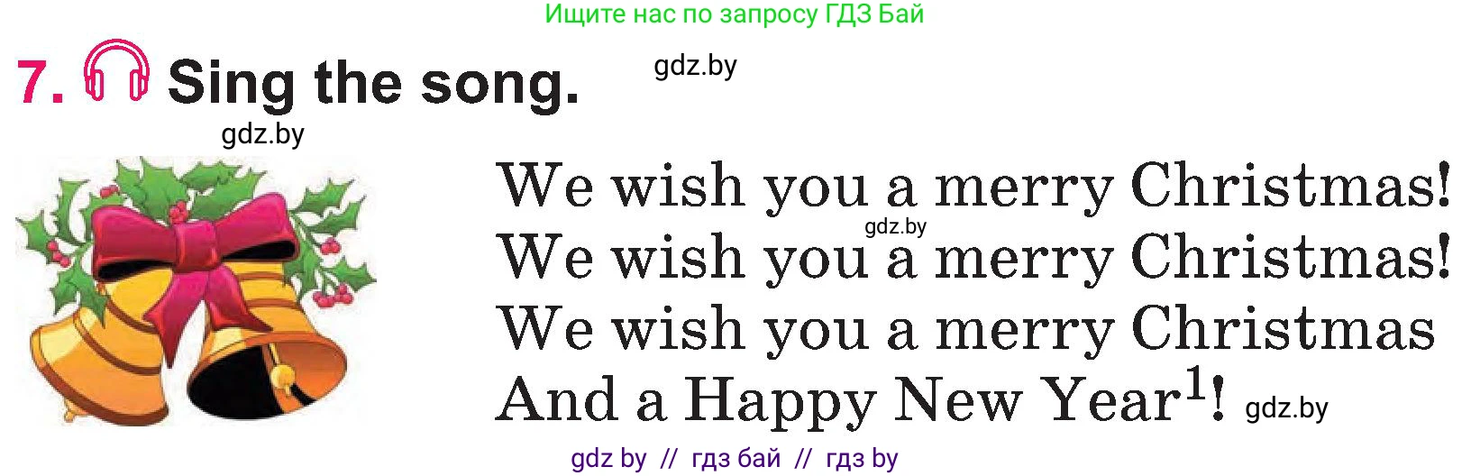 Английский язык (english), 3 класс Учебник, авторы: Лапицкая Людмила Михайловна (Lapitskaya Ludmila), Калишевич Алла Ивановна, Севрюкова Татьяна Юрьевна, Седунова Наталья Михайловна (Sedunova Natalia), издательство Вышэйшая школа, Минск, 2023, Часть 1, страница 133, номер 7, Условие