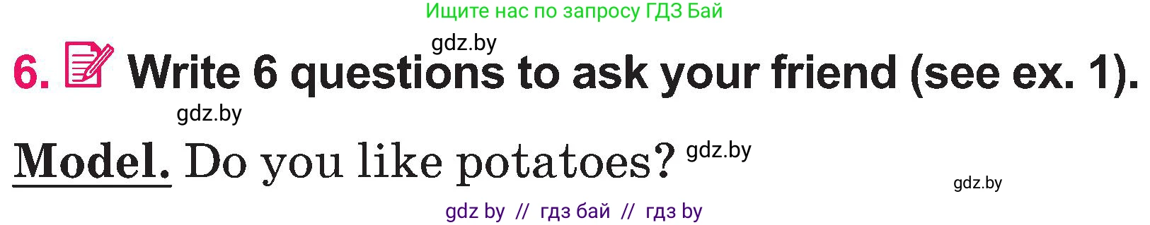 Английский язык (english), 3 класс Учебник, авторы: Лапицкая Людмила Михайловна (Lapitskaya Ludmila), Калишевич Алла Ивановна, Севрюкова Татьяна Юрьевна, Седунова Наталья Михайловна (Sedunova Natalia), издательство Вышэйшая школа, Минск, 2023, Часть 2, страница 13, номер 6, Условие