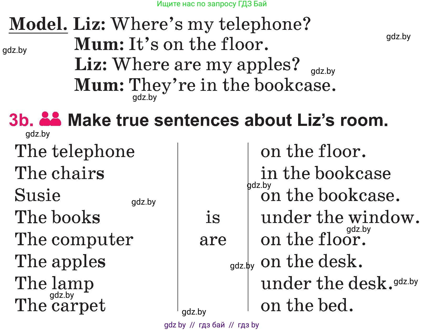 Английский язык (english), 3 класс Учебник, авторы: Лапицкая Людмила Михайловна (Lapitskaya Ludmila), Калишевич Алла Ивановна, Севрюкова Татьяна Юрьевна, Седунова Наталья Михайловна (Sedunova Natalia), издательство Вышэйшая школа, Минск, 2023, Часть 2, страница 42, номер 3, Условие (продолжение 2)