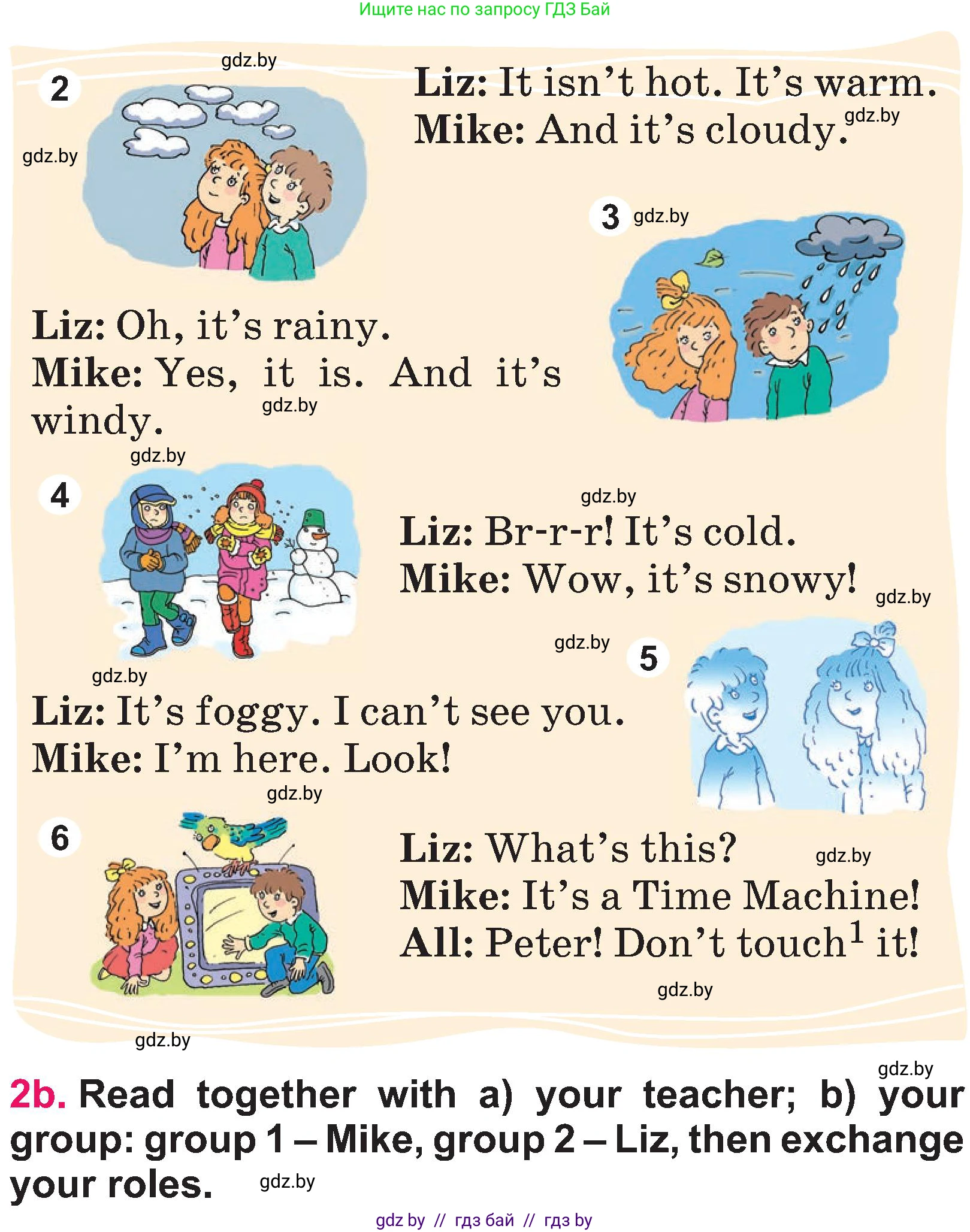 Английский язык (english), 3 класс Учебник, авторы: Лапицкая Людмила Михайловна (Lapitskaya Ludmila), Калишевич Алла Ивановна, Севрюкова Татьяна Юрьевна, Седунова Наталья Михайловна (Sedunova Natalia), издательство Вышэйшая школа, Минск, 2023, Часть 2, страница 85, номер 2, Условие (продолжение 2)