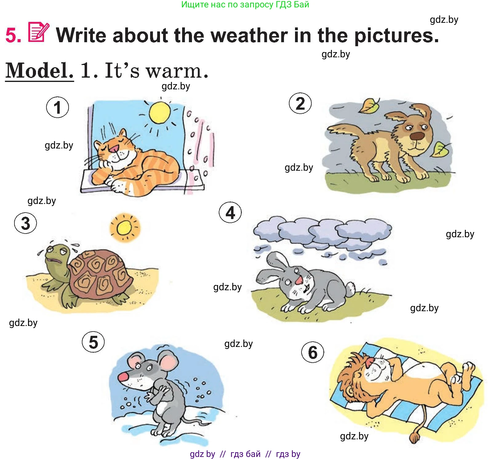 Английский язык (english), 3 класс Учебник, авторы: Лапицкая Людмила Михайловна (Lapitskaya Ludmila), Калишевич Алла Ивановна, Севрюкова Татьяна Юрьевна, Седунова Наталья Михайловна (Sedunova Natalia), издательство Вышэйшая школа, Минск, 2023, Часть 2, страница 88, номер 5, Условие