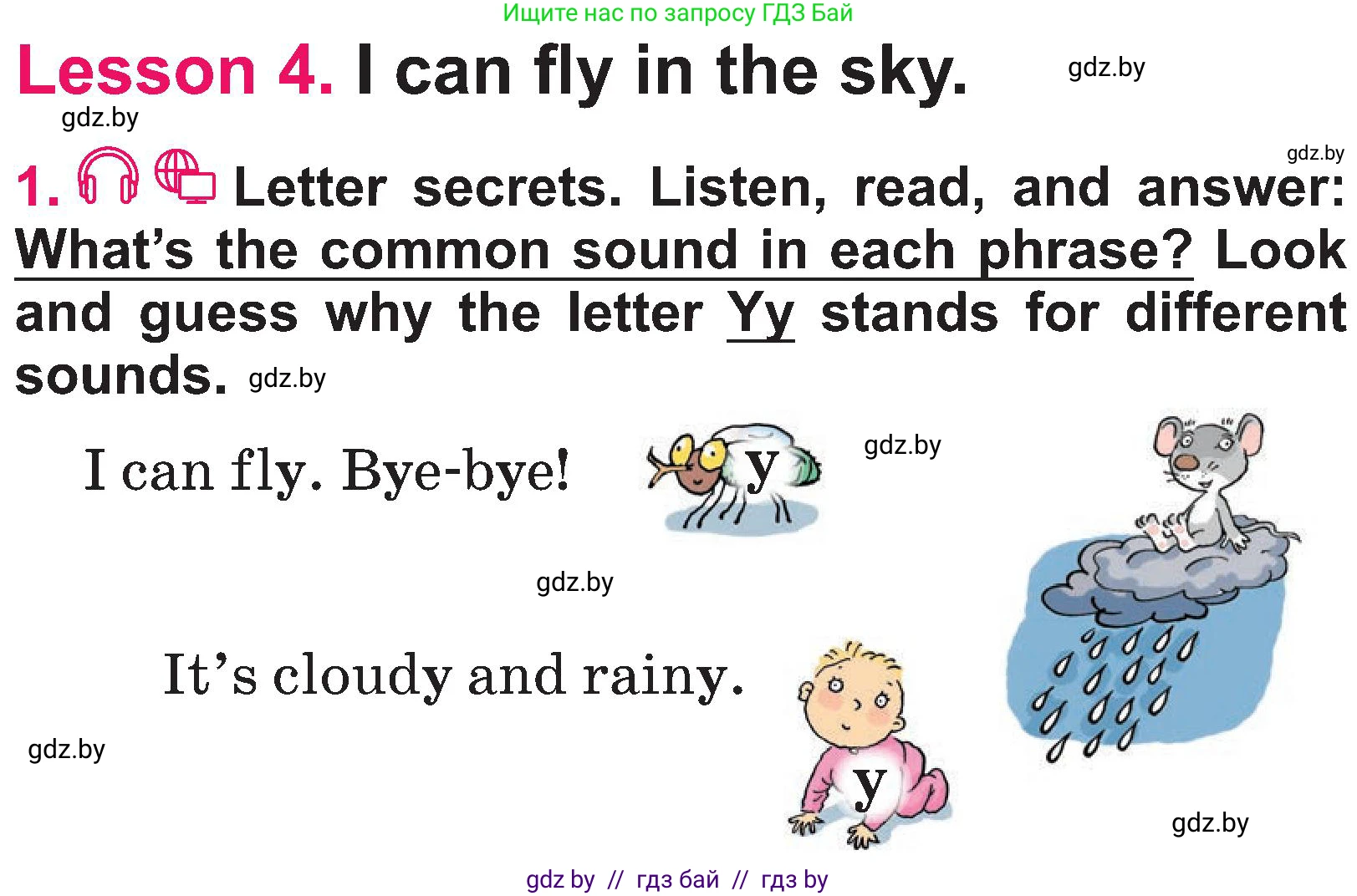 Английский язык (english), 3 класс Учебник, авторы: Лапицкая Людмила Михайловна (Lapitskaya Ludmila), Калишевич Алла Ивановна, Севрюкова Татьяна Юрьевна, Седунова Наталья Михайловна (Sedunova Natalia), издательство Вышэйшая школа, Минск, 2023, Часть 2, страница 93, номер 1, Условие