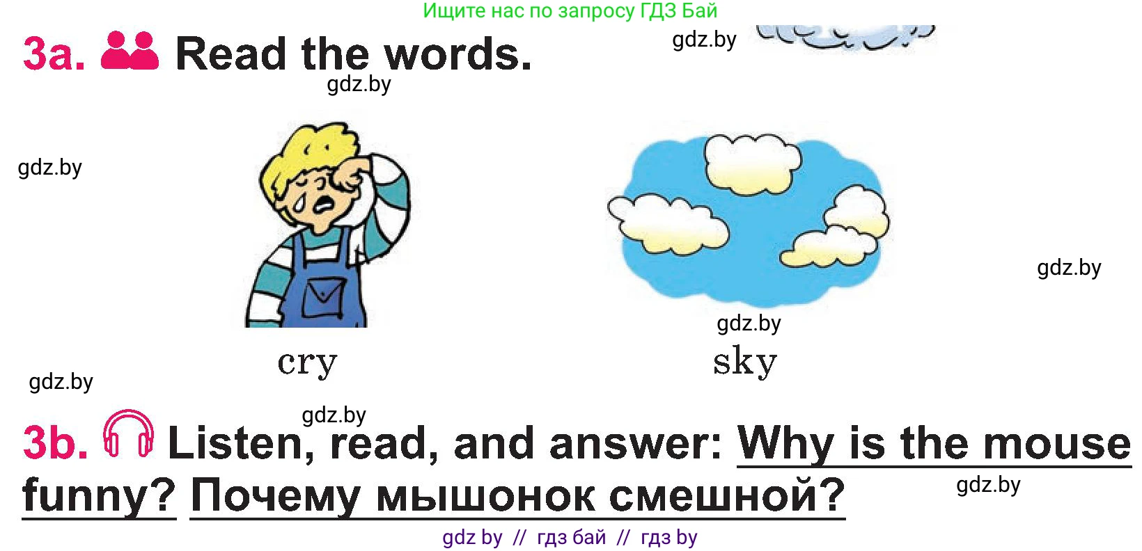 Английский язык (english), 3 класс Учебник, авторы: Лапицкая Людмила Михайловна (Lapitskaya Ludmila), Калишевич Алла Ивановна, Севрюкова Татьяна Юрьевна, Седунова Наталья Михайловна (Sedunova Natalia), издательство Вышэйшая школа, Минск, 2023, Часть 2, страница 94, номер 3, Условие