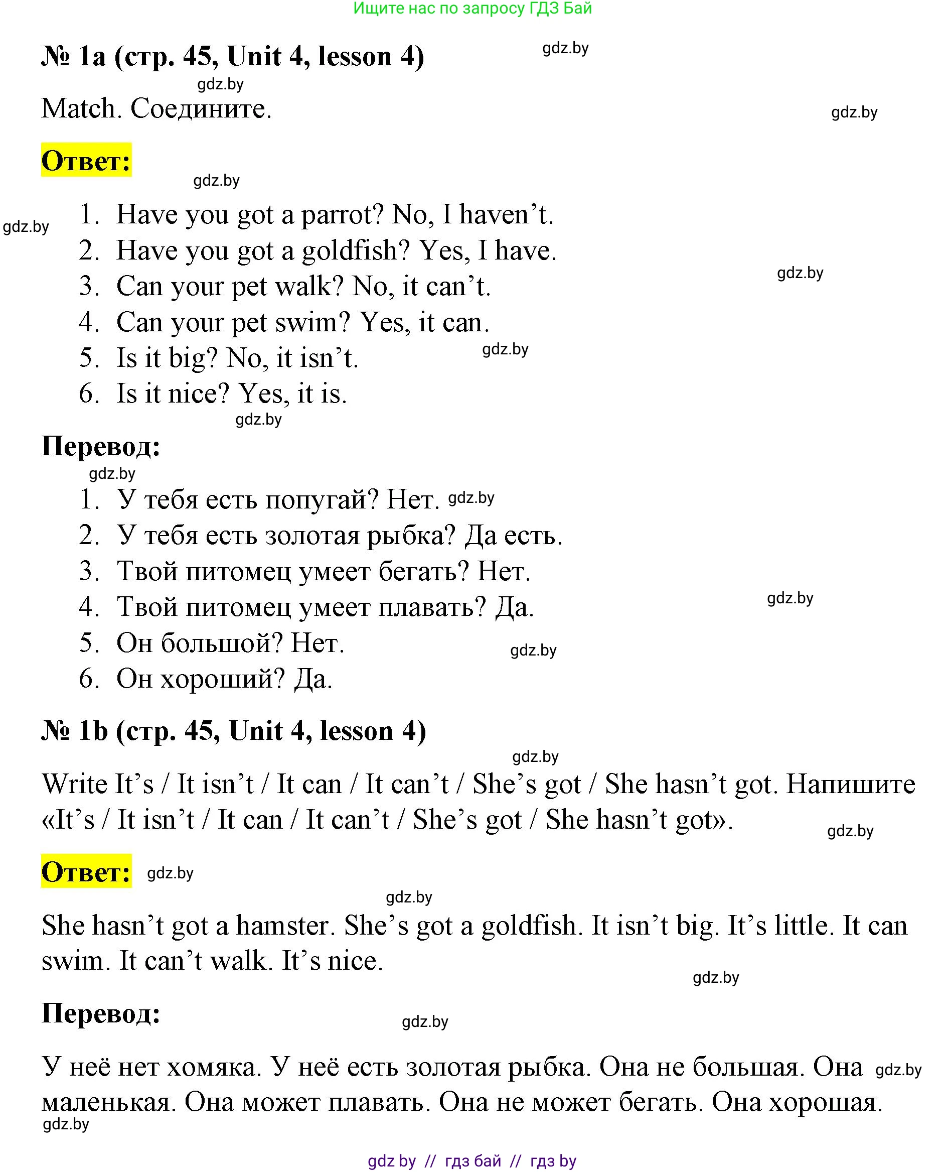 Английский язык (english), 3 класс практикум по грамматике (grammar), автор: Севрюкова Татьяна Юрьевна, издательство Аверсэв, Минск, 2023, салатового цвета, страница 45, номер 1, Решение