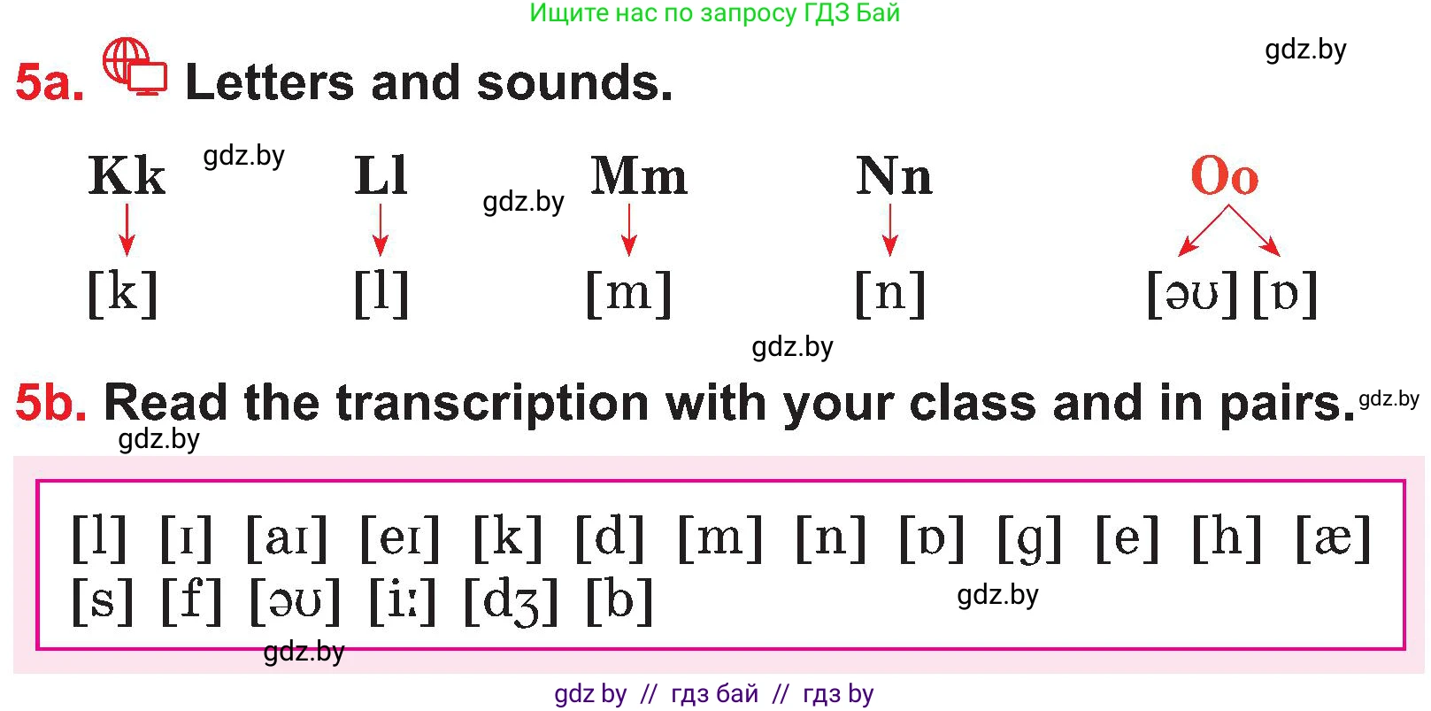 Английский язык (english), 4 класс Учебник (Student's book), авторы: Лапицкая Людмила Михайловна (Lapitskaya Ludmila), Седунова Наталья Михайловна (Sedunova Natalia), издательство Адукацыя i выхаванне, Минск, 2024, бирюзового цвета, Часть ( Part) 1, страница 14, номер 5, Условие