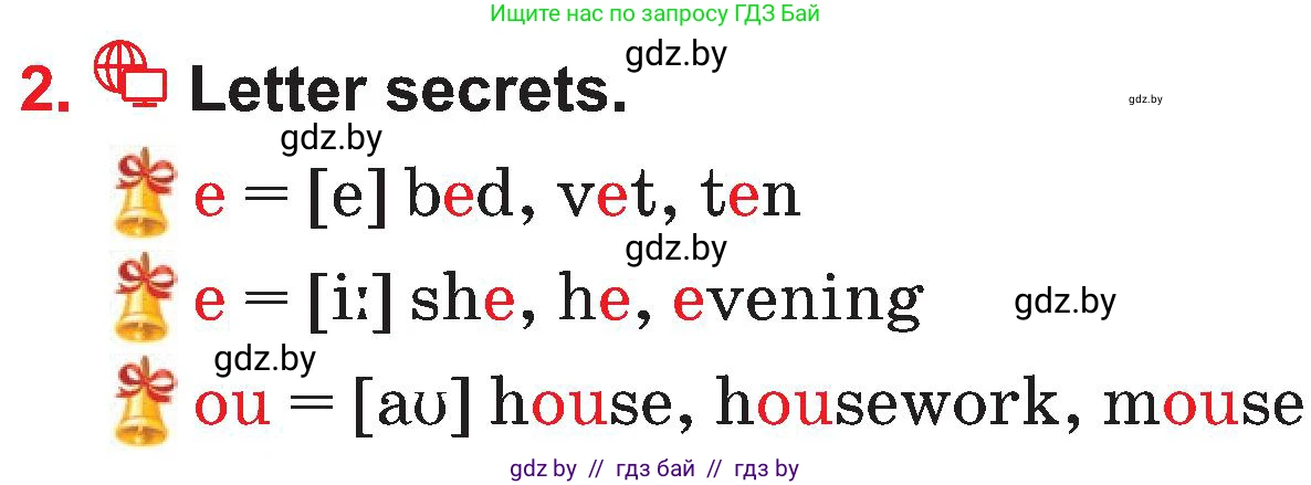 Английский язык (english), 4 класс Учебник (Student's book), авторы: Лапицкая Людмила Михайловна (Lapitskaya Ludmila), Седунова Наталья Михайловна (Sedunova Natalia), издательство Адукацыя i выхаванне, Минск, 2024, бирюзового цвета, Часть ( Part) 1, страница 73, номер 2, Условие