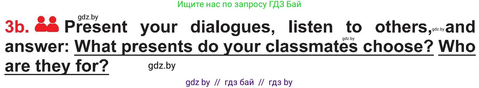 Английский язык (english), 4 класс Учебник (Student's book), авторы: Лапицкая Людмила Михайловна (Lapitskaya Ludmila), Седунова Наталья Михайловна (Sedunova Natalia), издательство Адукацыя i выхаванне, Минск, 2024, бирюзового цвета, Часть ( Part) 1, страница 125, номер 3, Условие (продолжение 3)