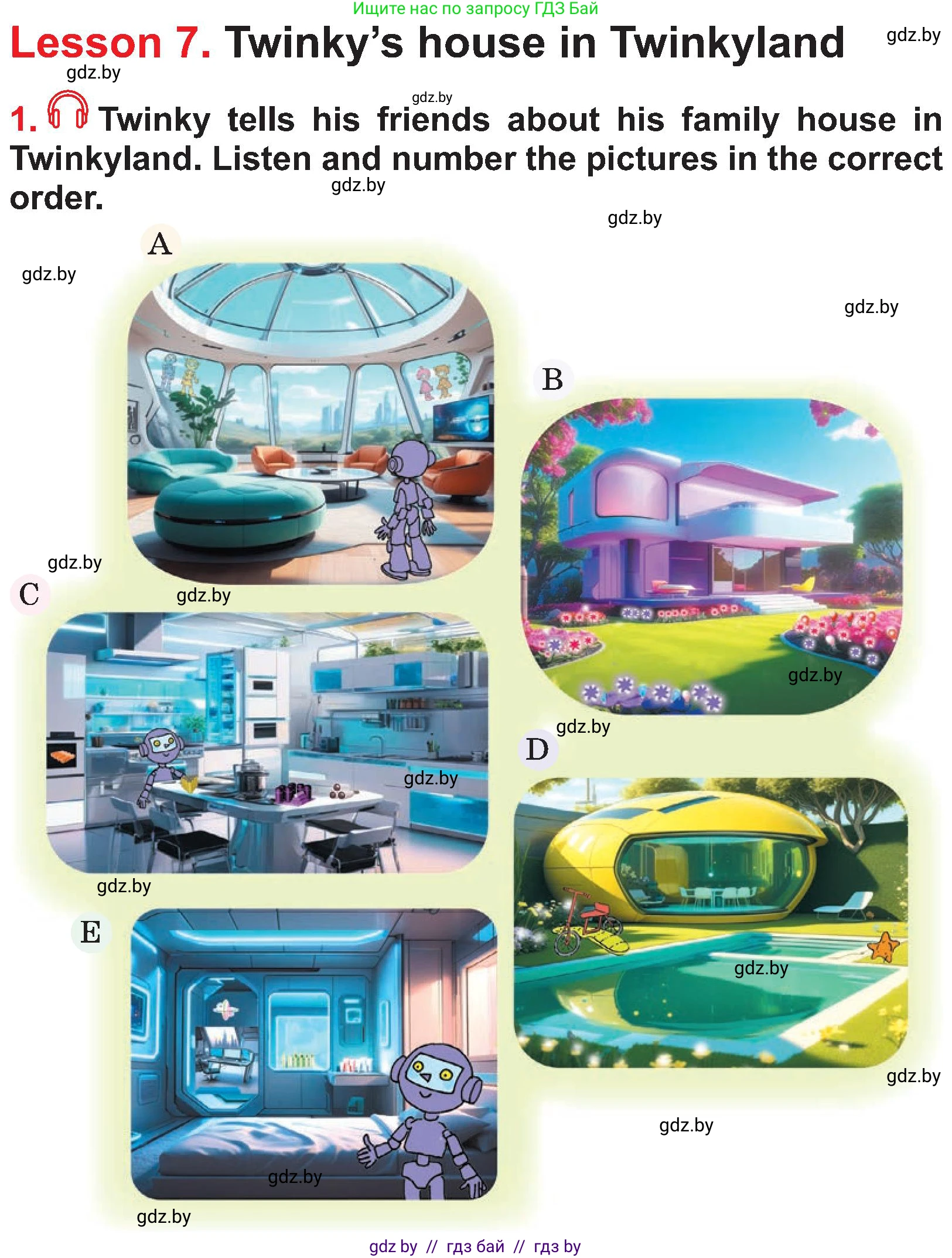 Английский язык (english), 4 класс Учебник (Student's book), авторы: Лапицкая Людмила Михайловна (Lapitskaya Ludmila), Седунова Наталья Михайловна (Sedunova Natalia), издательство Адукацыя i выхаванне, Минск, 2024, бирюзового цвета, Часть ( Part) 2, страница 38, номер 1, Условие