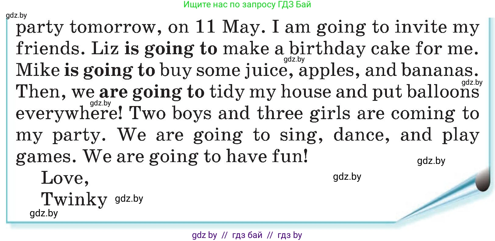 Английский язык (english), 4 класс Учебник (Student's book), авторы: Лапицкая Людмила Михайловна (Lapitskaya Ludmila), Седунова Наталья Михайловна (Sedunova Natalia), издательство Адукацыя i выхаванне, Минск, 2024, бирюзового цвета, Часть ( Part) 2, страница 129, номер 1, Условие (продолжение 2)