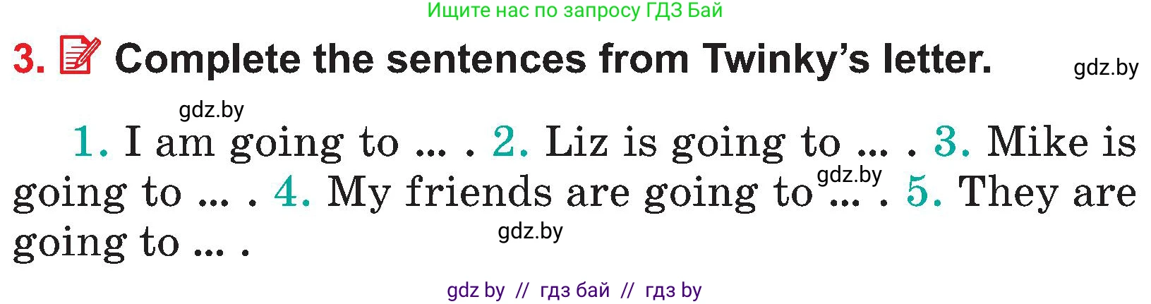 Английский язык (english), 4 класс Учебник (Student's book), авторы: Лапицкая Людмила Михайловна (Lapitskaya Ludmila), Седунова Наталья Михайловна (Sedunova Natalia), издательство Адукацыя i выхаванне, Минск, 2024, бирюзового цвета, Часть ( Part) 2, страница 131, номер 3, Условие
