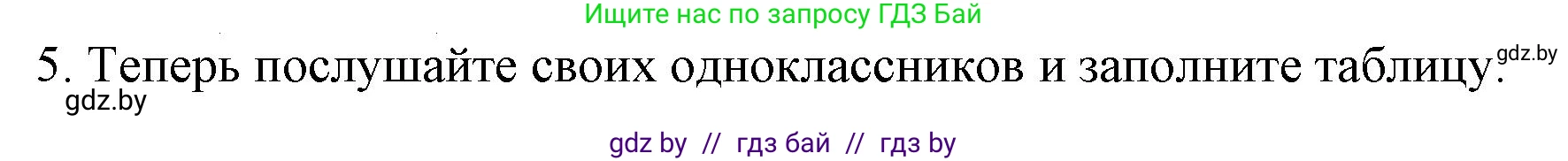 Английский язык (english), 4 класс Учебник (Student's book), авторы: Лапицкая Людмила Михайловна (Lapitskaya Ludmila), Седунова Наталья Михайловна (Sedunova Natalia), издательство Адукацыя i выхаванне, Минск, 2024, бирюзового цвета, Часть ( Part) 2, страница 77, номер 5, Решение 1