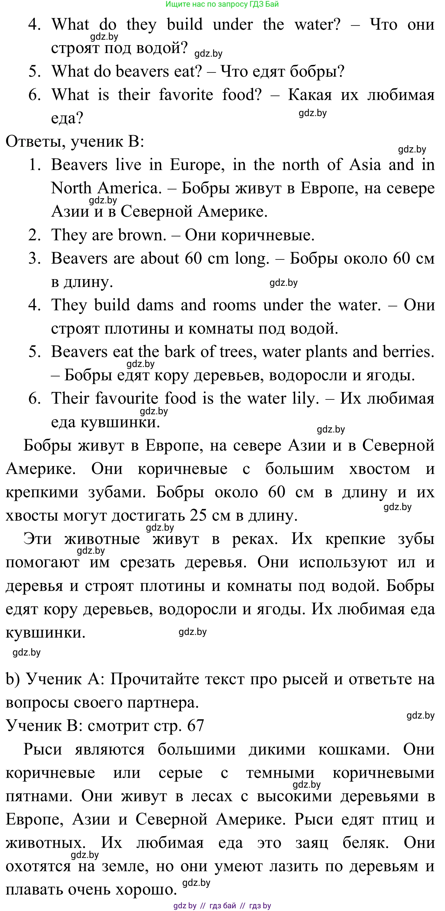 Английский язык (english), 5 класс практикум (activity book ), авторы: Демченко Наталья Валентиновна, Севрюкова Татьяна Юрьевна, Наумова Елена Георгиевна, Лапицкая Людмила Михайловна (Lapitskaya Ludmila), Юхнель Наталья Валентиновна, издательство Аверсэв, Минск, 2019, зелёного цвета, Часть 2, страница 63, номер 1, Решение 2 (продолжение 2)