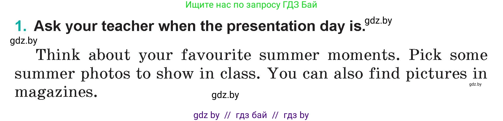 Английский язык (english), 5 класс Учебник (Student's book), авторы: Демченко Наталья Валентиновна, Лапицкая Людмила Михайловна (Lapitskaya Ludmila), Юхнель Наталья Валентиновна, Романчук Вероника Романовна, издательство Адукацыя i выхаванне, Минск, 2025, Часть 1, страница 35, номер 1, Условие